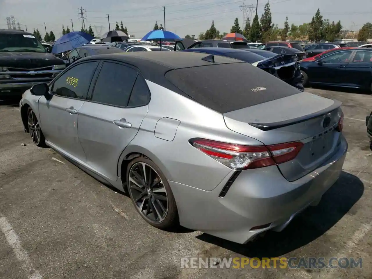 3 Photograph of a damaged car 4T1B61HK6KU285698 TOYOTA CAMRY 2019