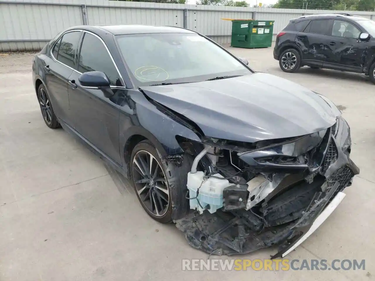 1 Photograph of a damaged car 4T1B61HK6KU286463 TOYOTA CAMRY 2019