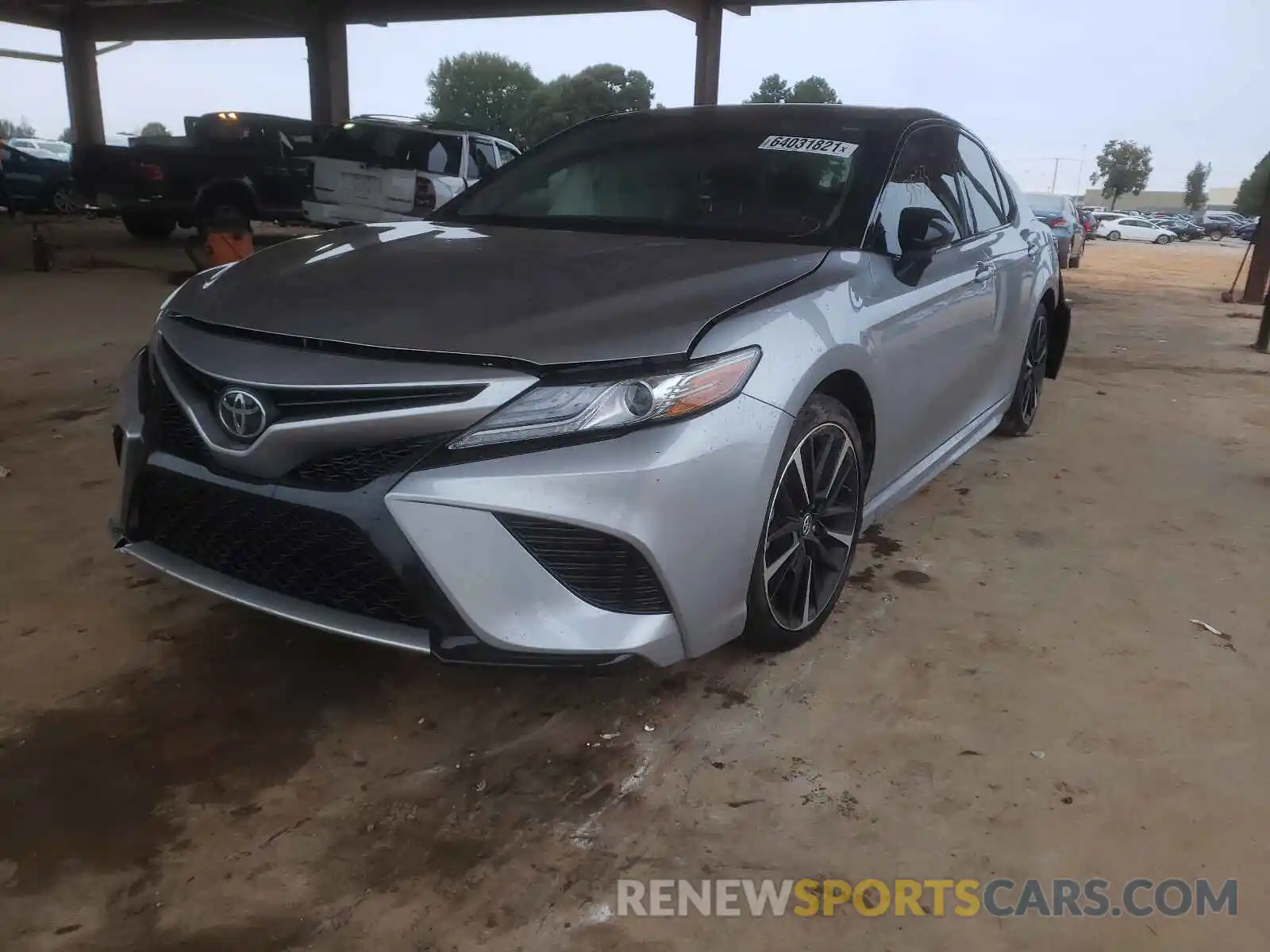 2 Photograph of a damaged car 4T1B61HK6KU287550 TOYOTA CAMRY 2019