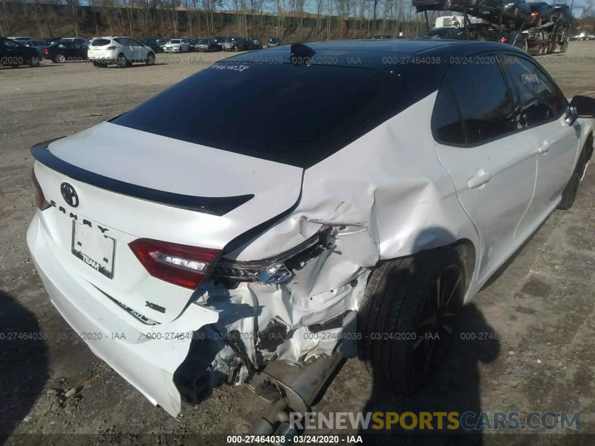 6 Photograph of a damaged car 4T1B61HK6KU293316 TOYOTA CAMRY 2019