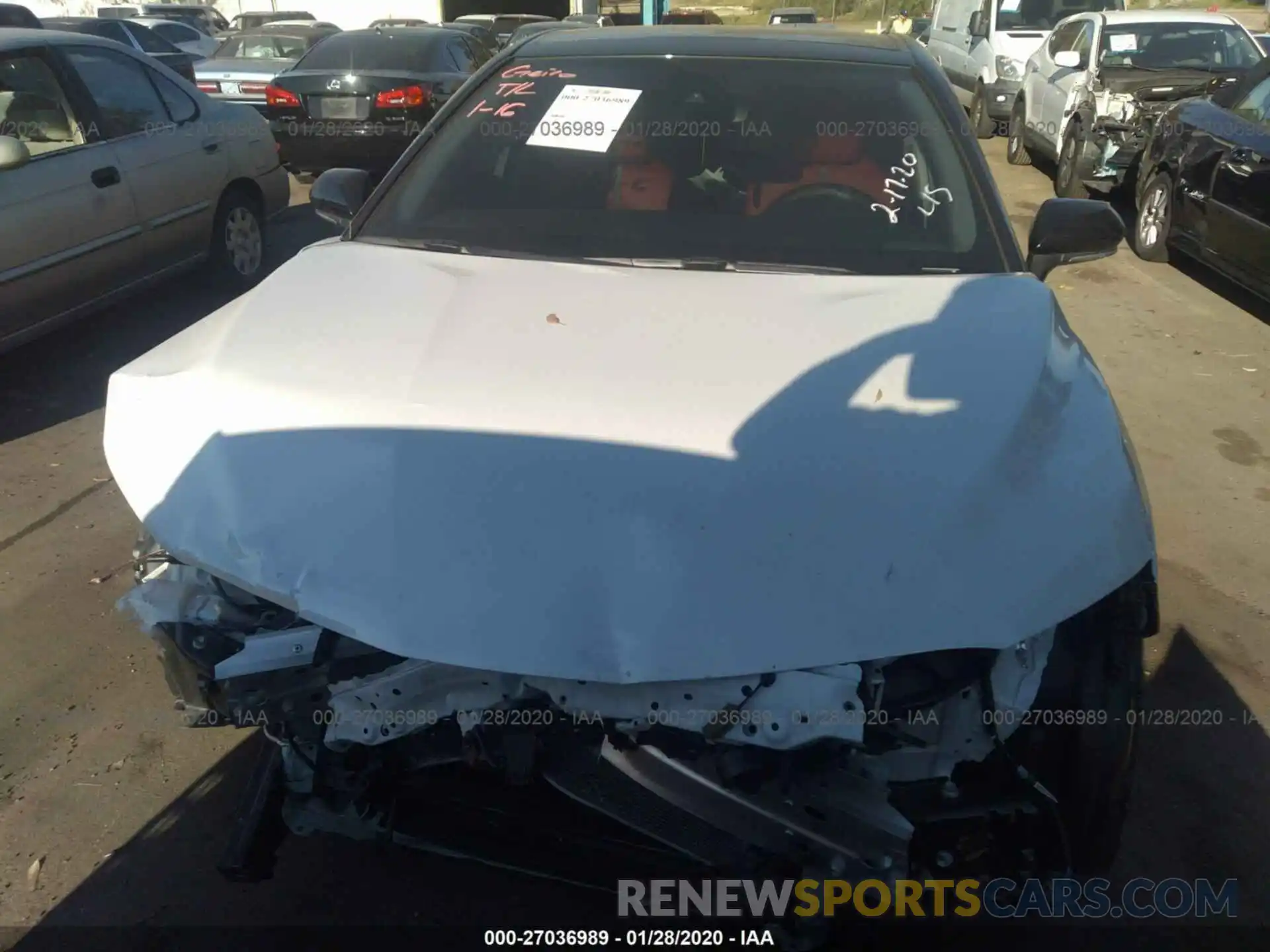 6 Photograph of a damaged car 4T1B61HK6KU299066 TOYOTA CAMRY 2019