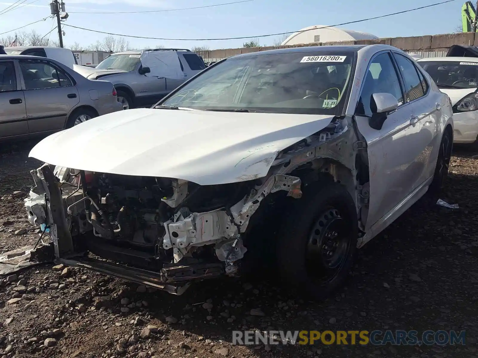 2 Photograph of a damaged car 4T1B61HK6KU685308 TOYOTA CAMRY 2019