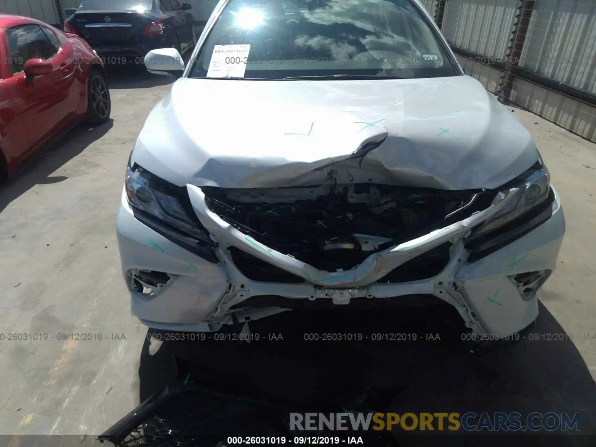 6 Photograph of a damaged car 4T1B61HK6KU734796 TOYOTA CAMRY 2019