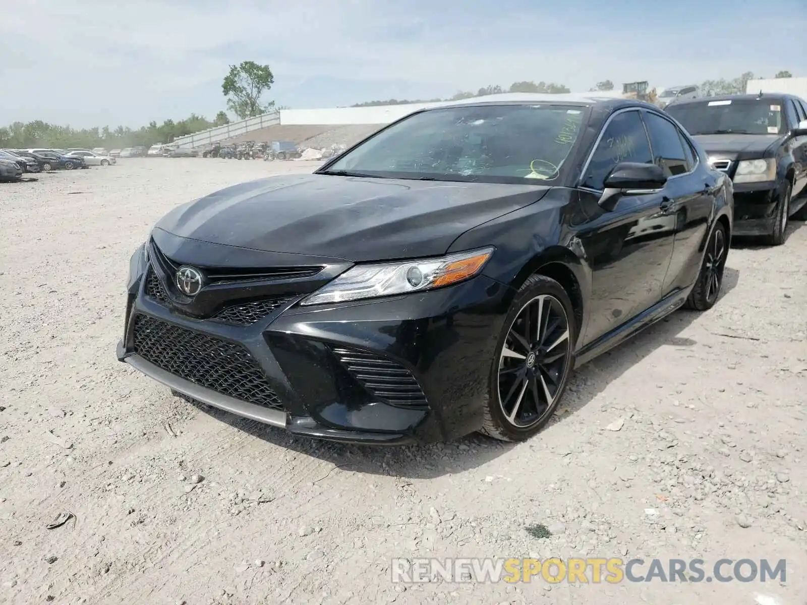 2 Photograph of a damaged car 4T1B61HK6KU741893 TOYOTA CAMRY 2019