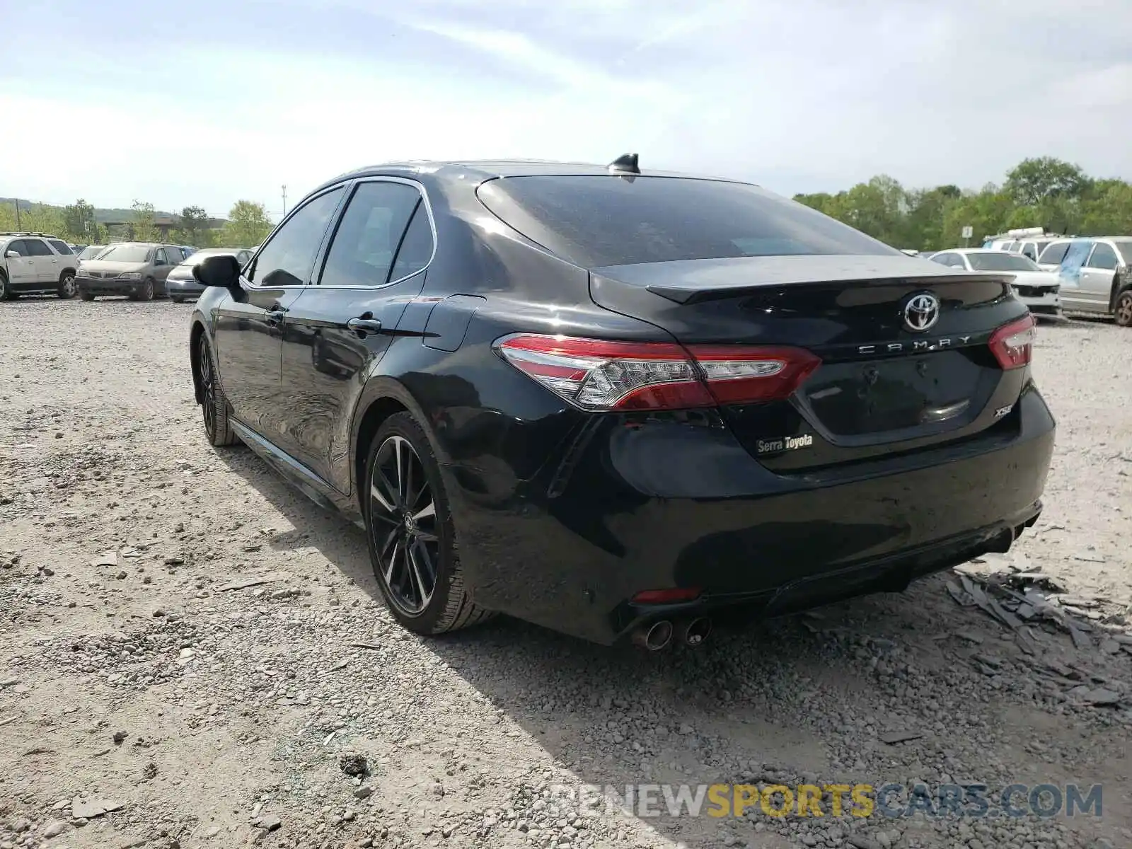 3 Photograph of a damaged car 4T1B61HK6KU741893 TOYOTA CAMRY 2019