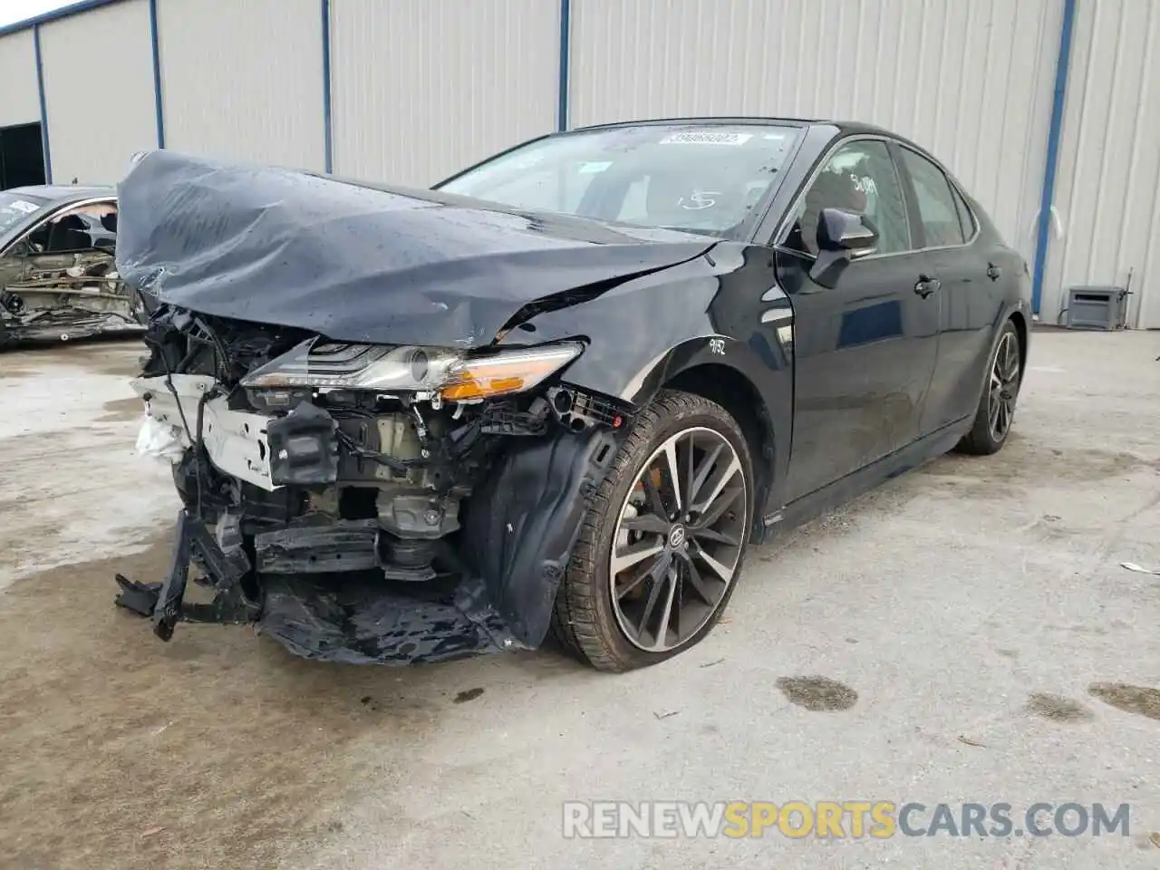 2 Photograph of a damaged car 4T1B61HK6KU757821 TOYOTA CAMRY 2019