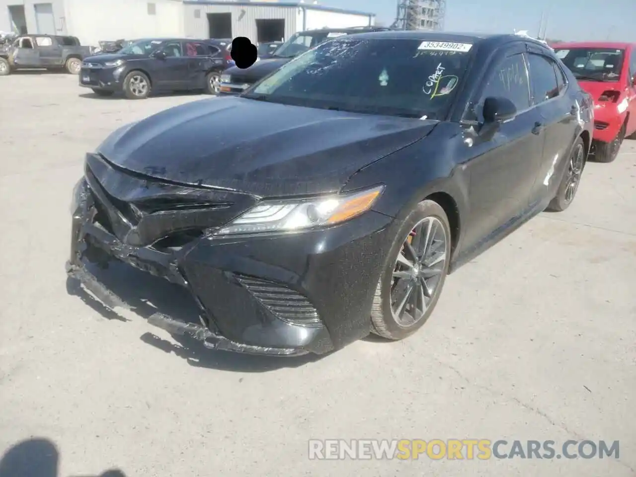 2 Photograph of a damaged car 4T1B61HK6KU798692 TOYOTA CAMRY 2019