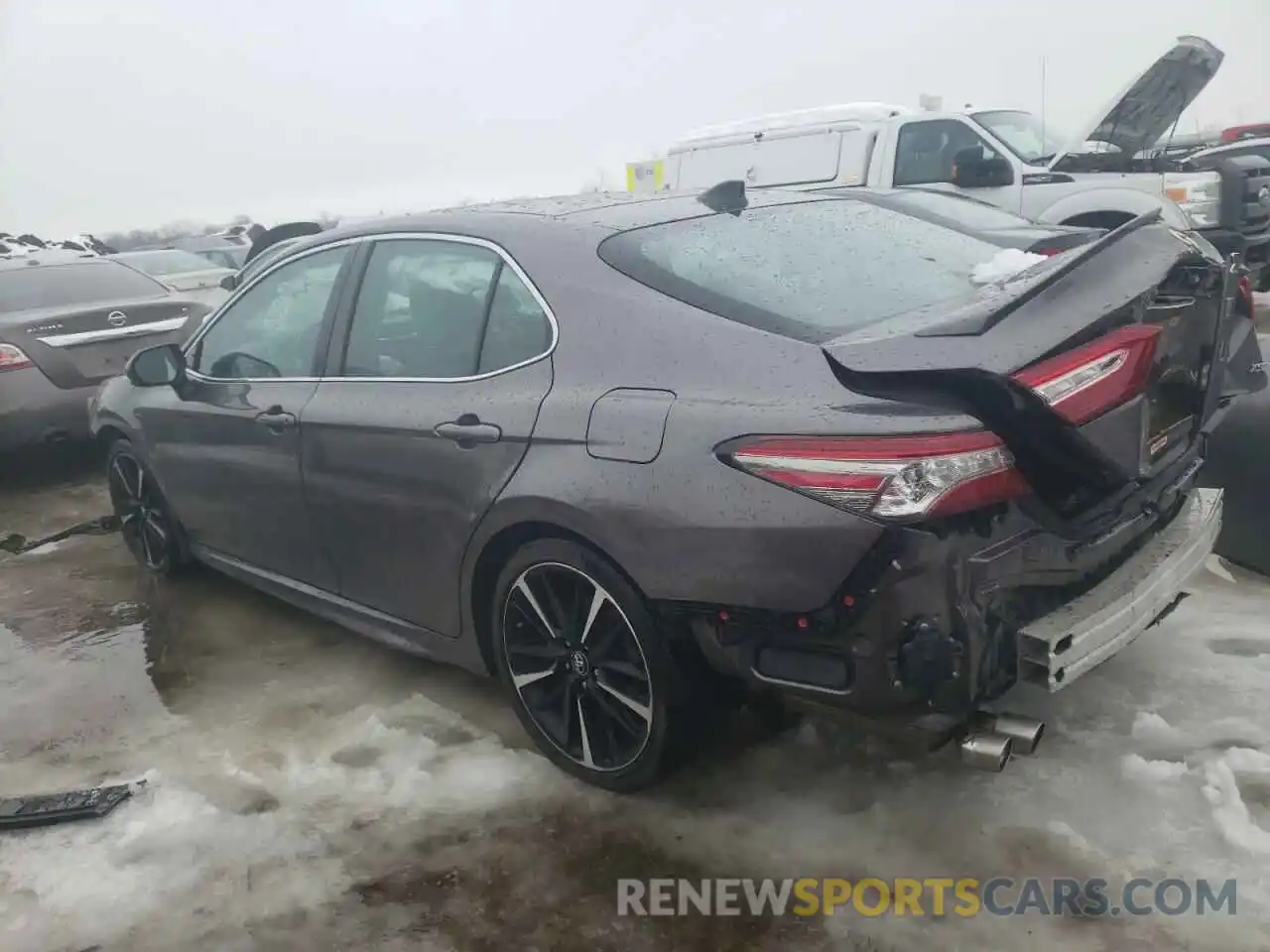 2 Photograph of a damaged car 4T1B61HK6KU806242 TOYOTA CAMRY 2019