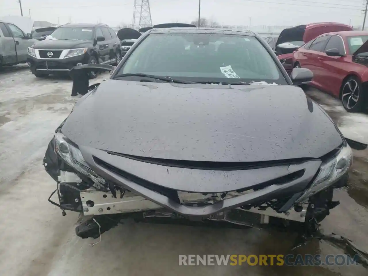 5 Photograph of a damaged car 4T1B61HK6KU806242 TOYOTA CAMRY 2019