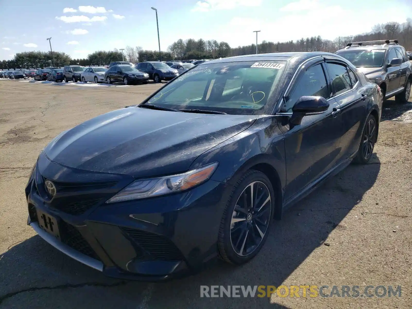 2 Photograph of a damaged car 4T1B61HK6KU824899 TOYOTA CAMRY 2019