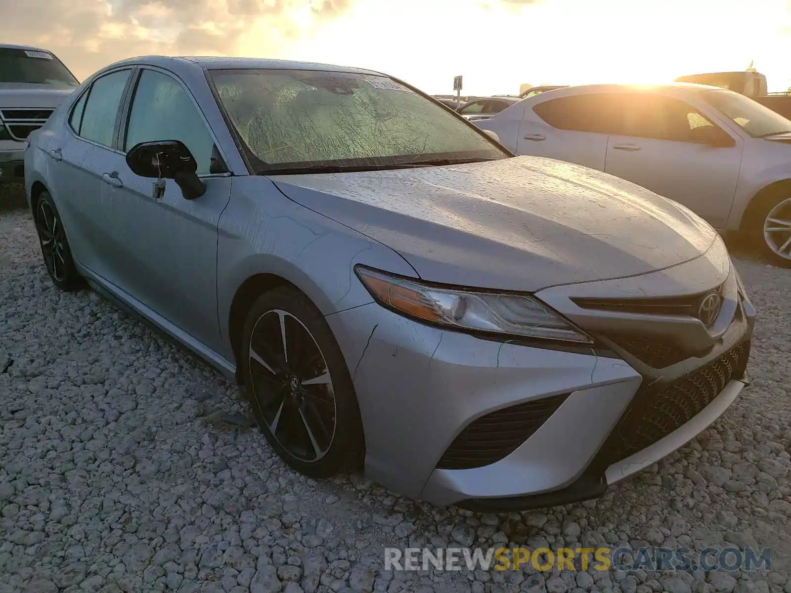 1 Photograph of a damaged car 4T1B61HK6KU832730 TOYOTA CAMRY 2019