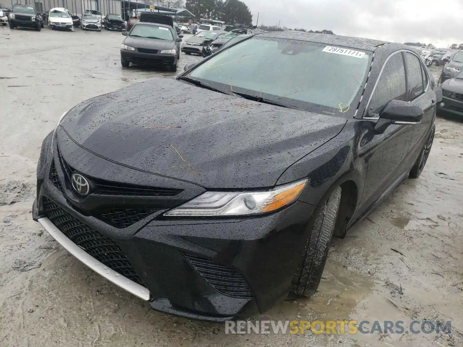 2 Photograph of a damaged car 4T1B61HK6KU842643 TOYOTA CAMRY 2019