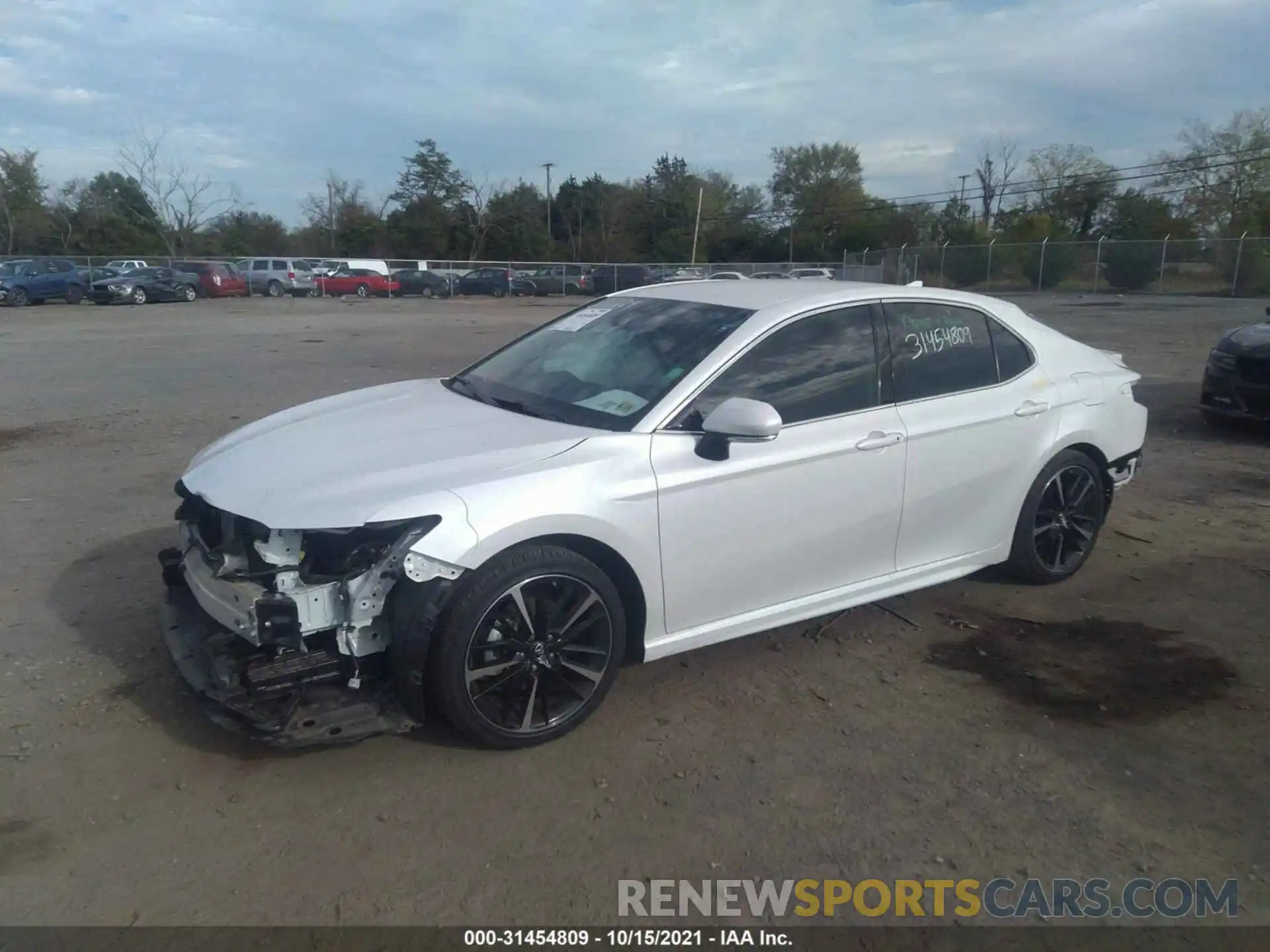 2 Photograph of a damaged car 4T1B61HK6KU843629 TOYOTA CAMRY 2019