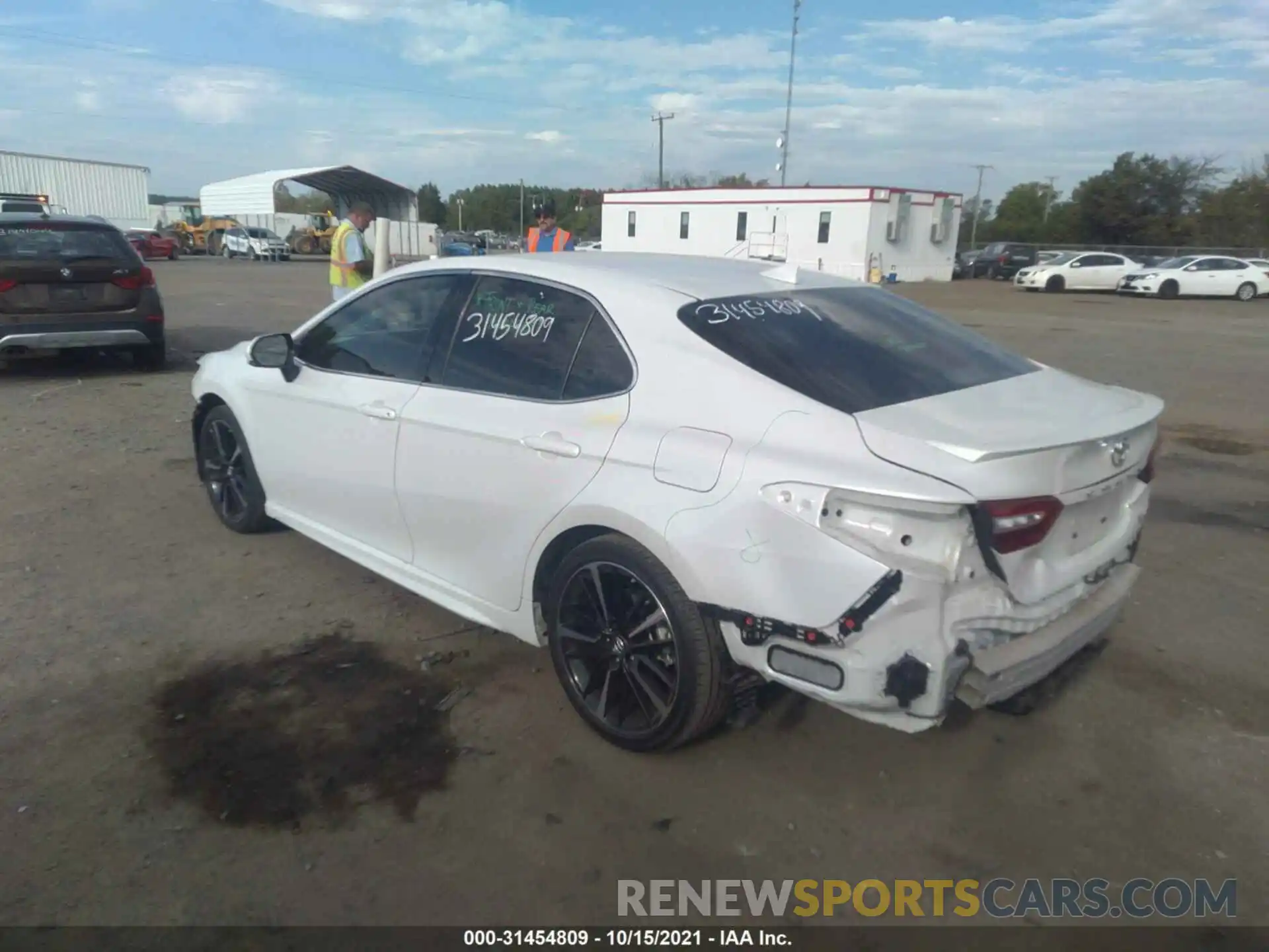 3 Photograph of a damaged car 4T1B61HK6KU843629 TOYOTA CAMRY 2019