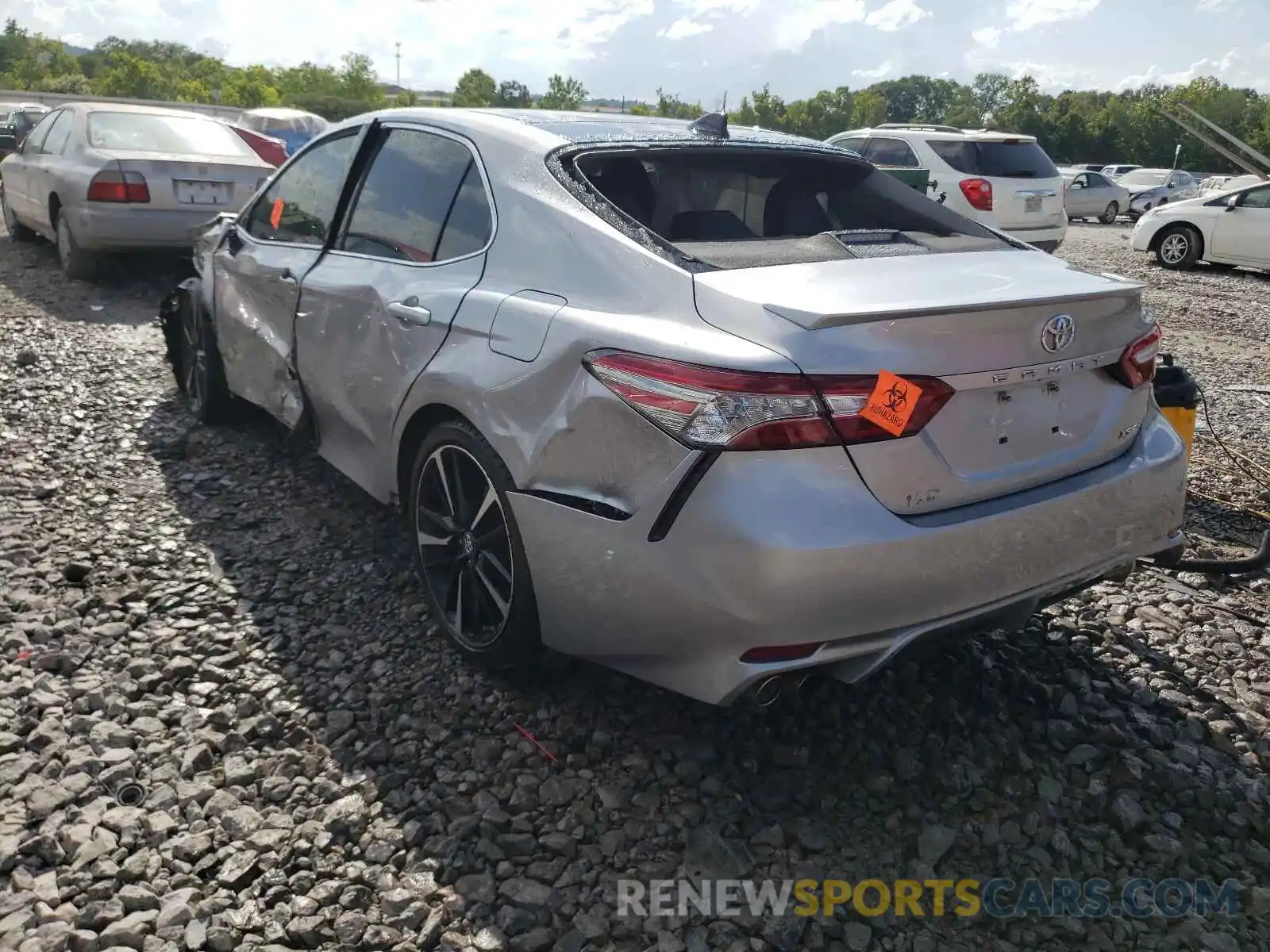 3 Photograph of a damaged car 4T1B61HK7KU163674 TOYOTA CAMRY 2019