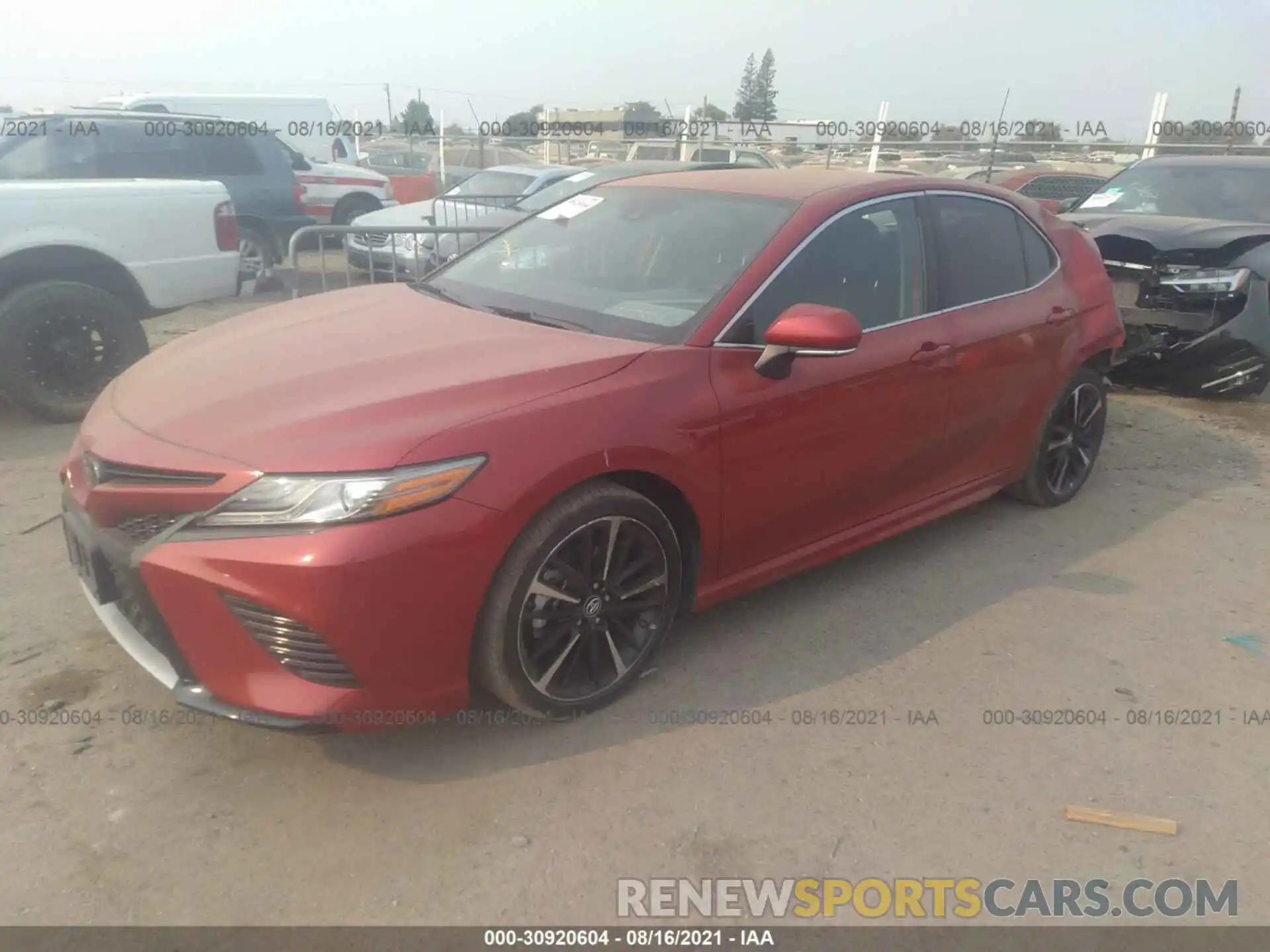 2 Фотография поврежденного автомобиля 4T1B61HK7KU163724 TOYOTA CAMRY 2019