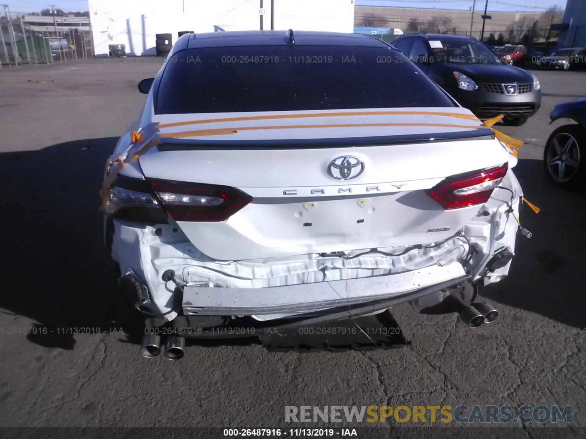 6 Photograph of a damaged car 4T1B61HK7KU175095 TOYOTA CAMRY 2019