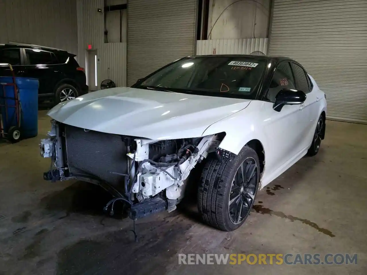 2 Photograph of a damaged car 4T1B61HK7KU183844 TOYOTA CAMRY 2019