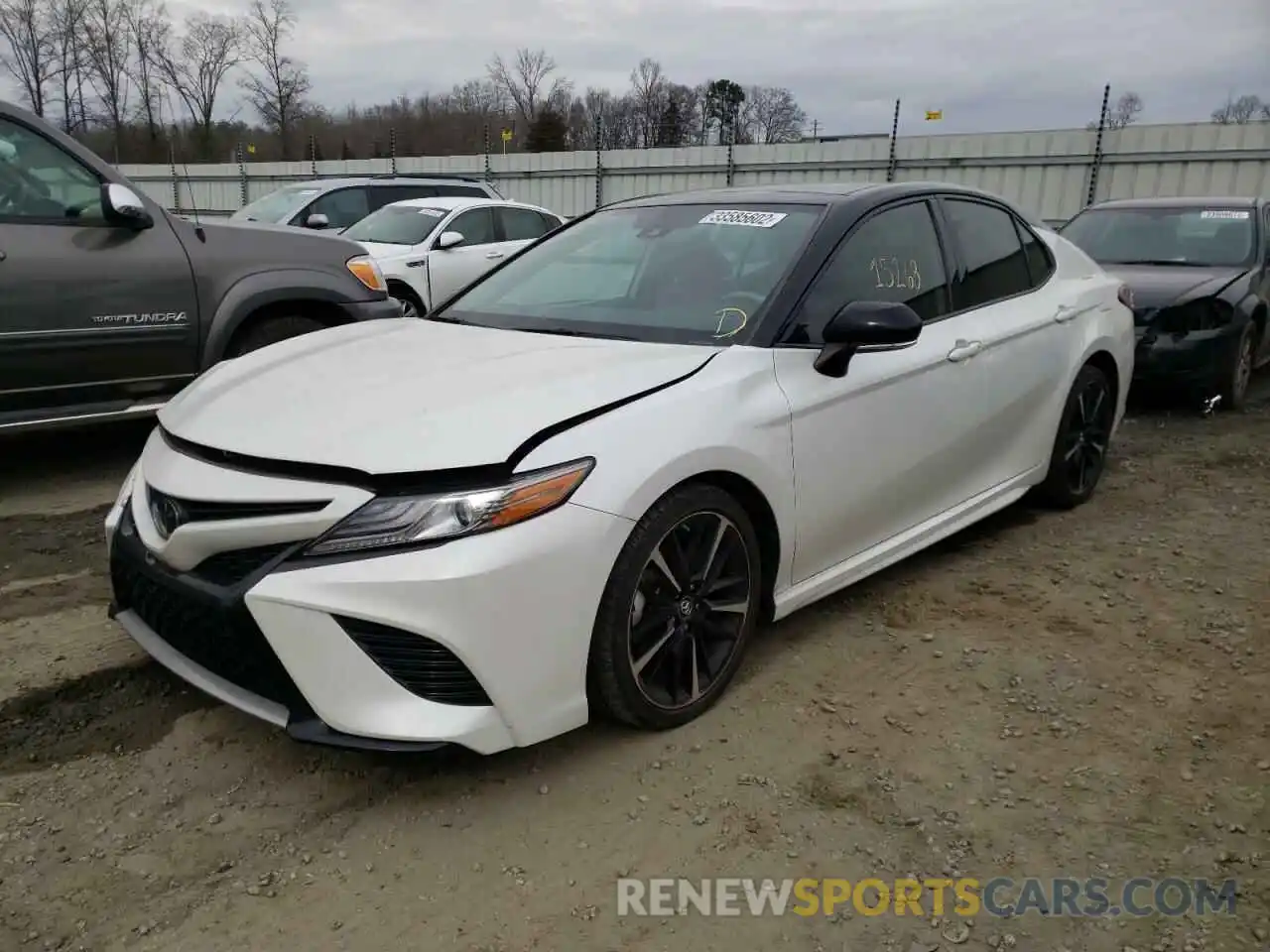 2 Photograph of a damaged car 4T1B61HK7KU209701 TOYOTA CAMRY 2019