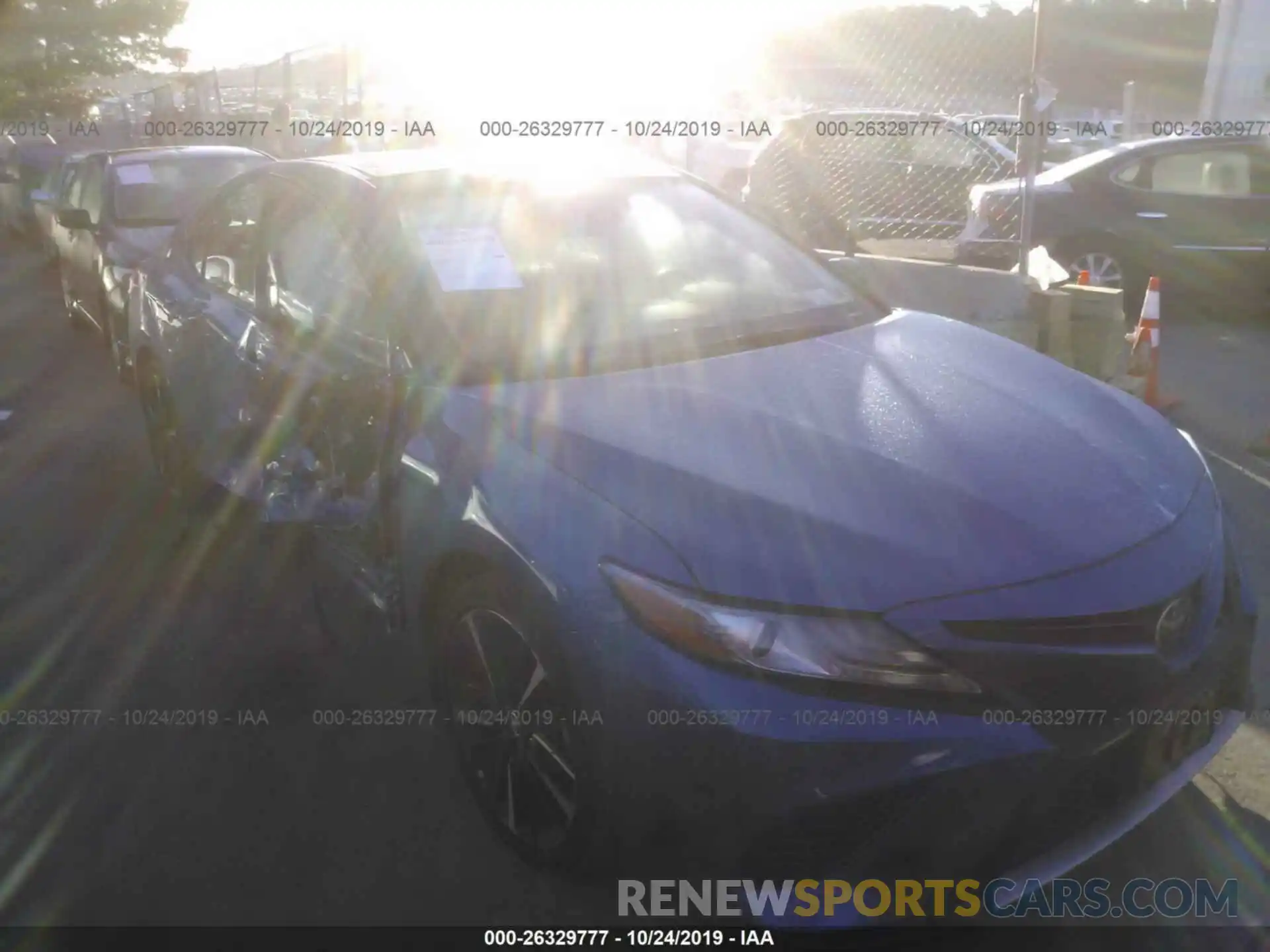 1 Photograph of a damaged car 4T1B61HK7KU212050 TOYOTA CAMRY 2019