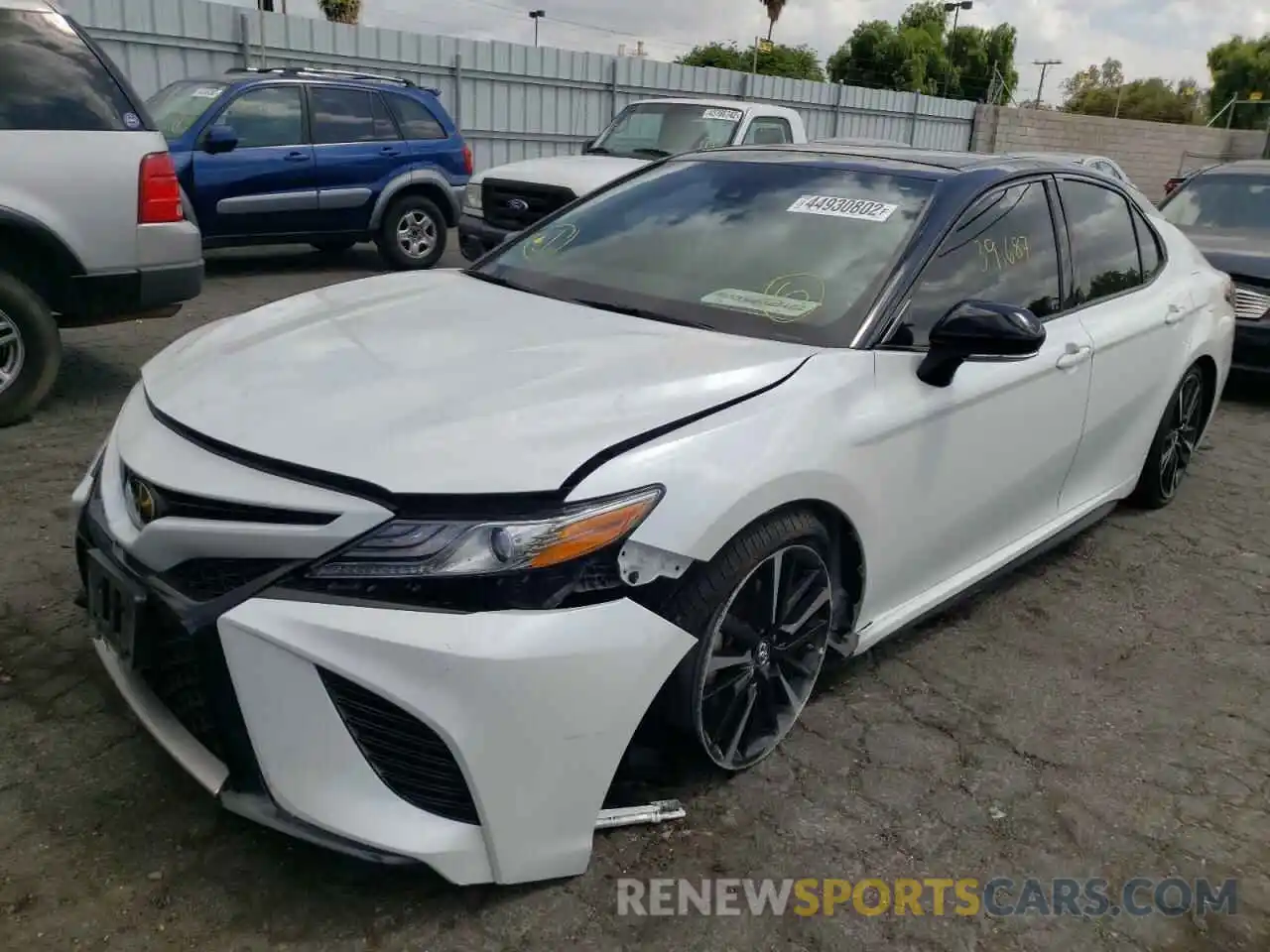 2 Photograph of a damaged car 4T1B61HK7KU216874 TOYOTA CAMRY 2019