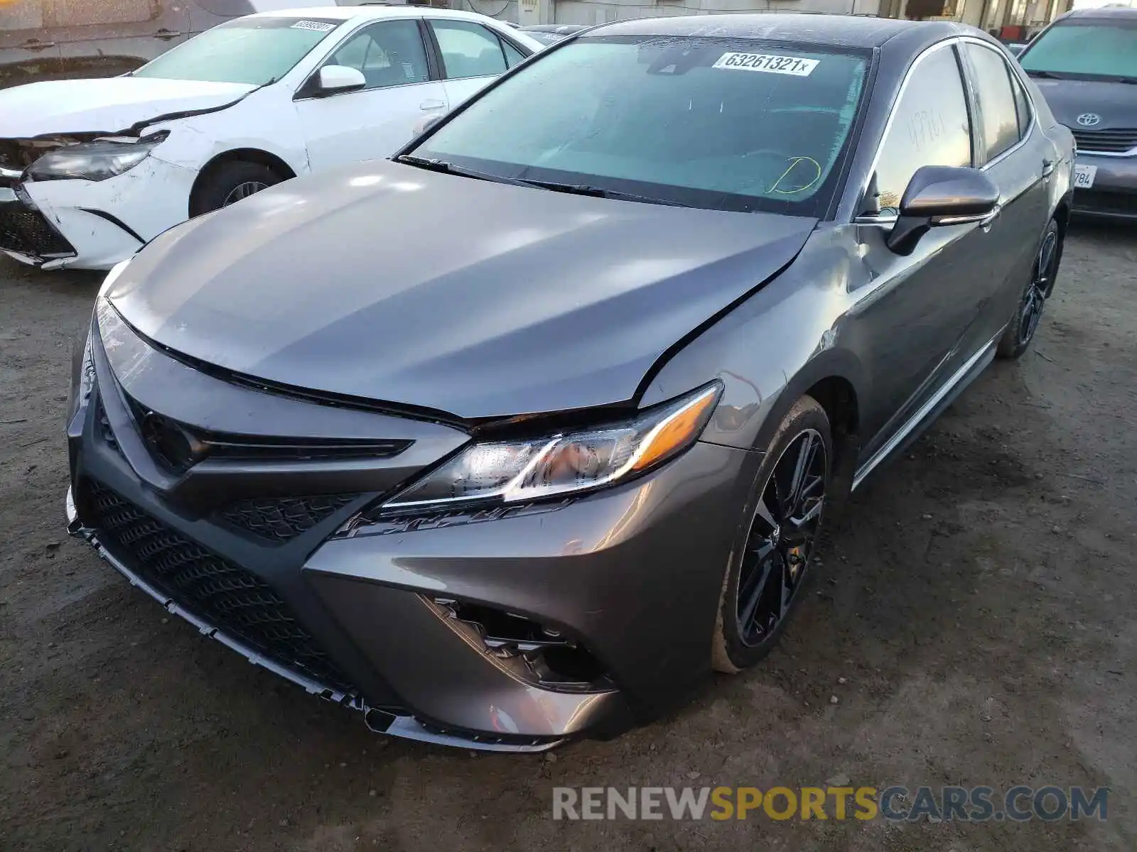 2 Photograph of a damaged car 4T1B61HK7KU220522 TOYOTA CAMRY 2019