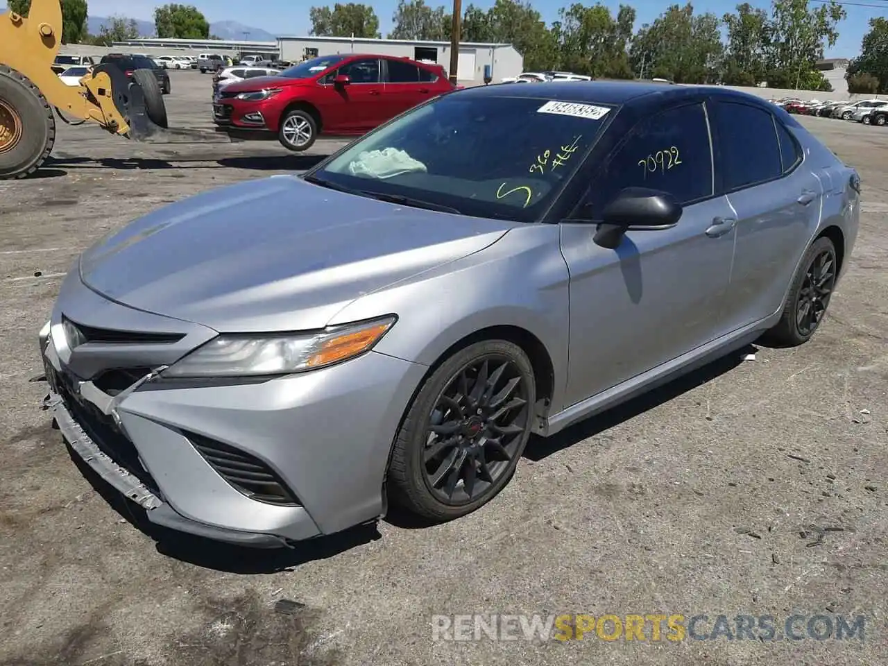 2 Photograph of a damaged car 4T1B61HK7KU227275 TOYOTA CAMRY 2019