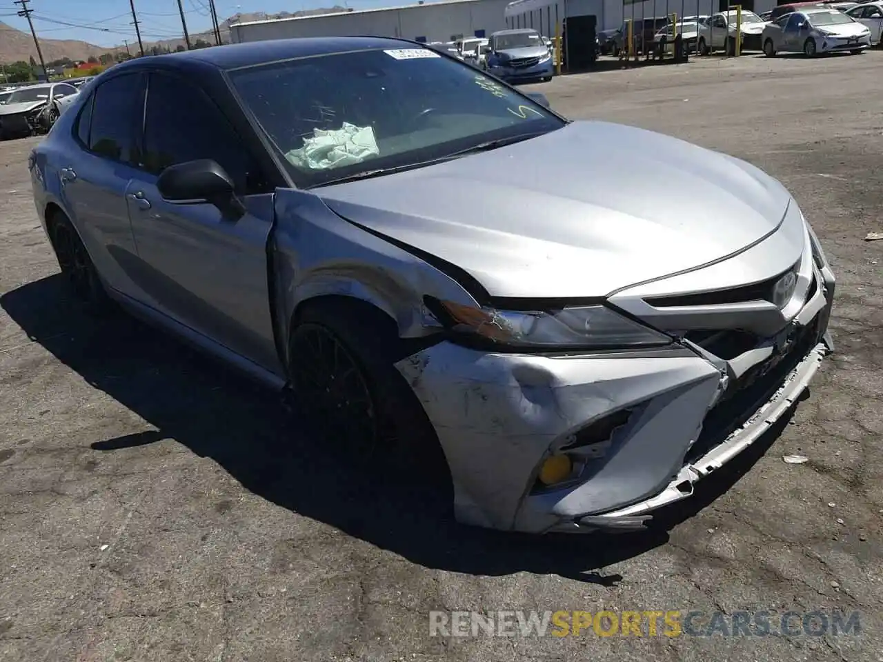 9 Photograph of a damaged car 4T1B61HK7KU227275 TOYOTA CAMRY 2019