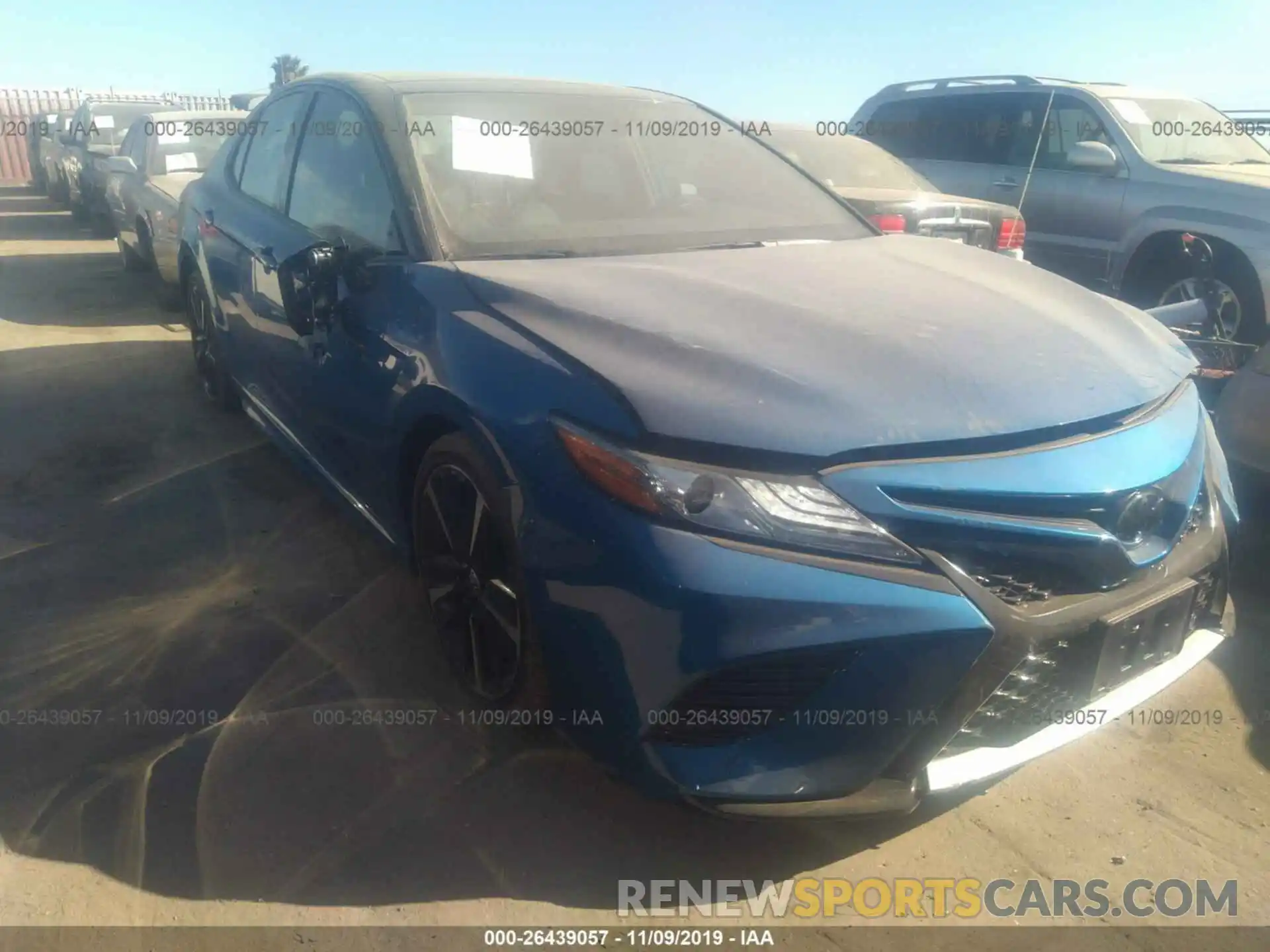 1 Photograph of a damaged car 4T1B61HK7KU231486 TOYOTA CAMRY 2019