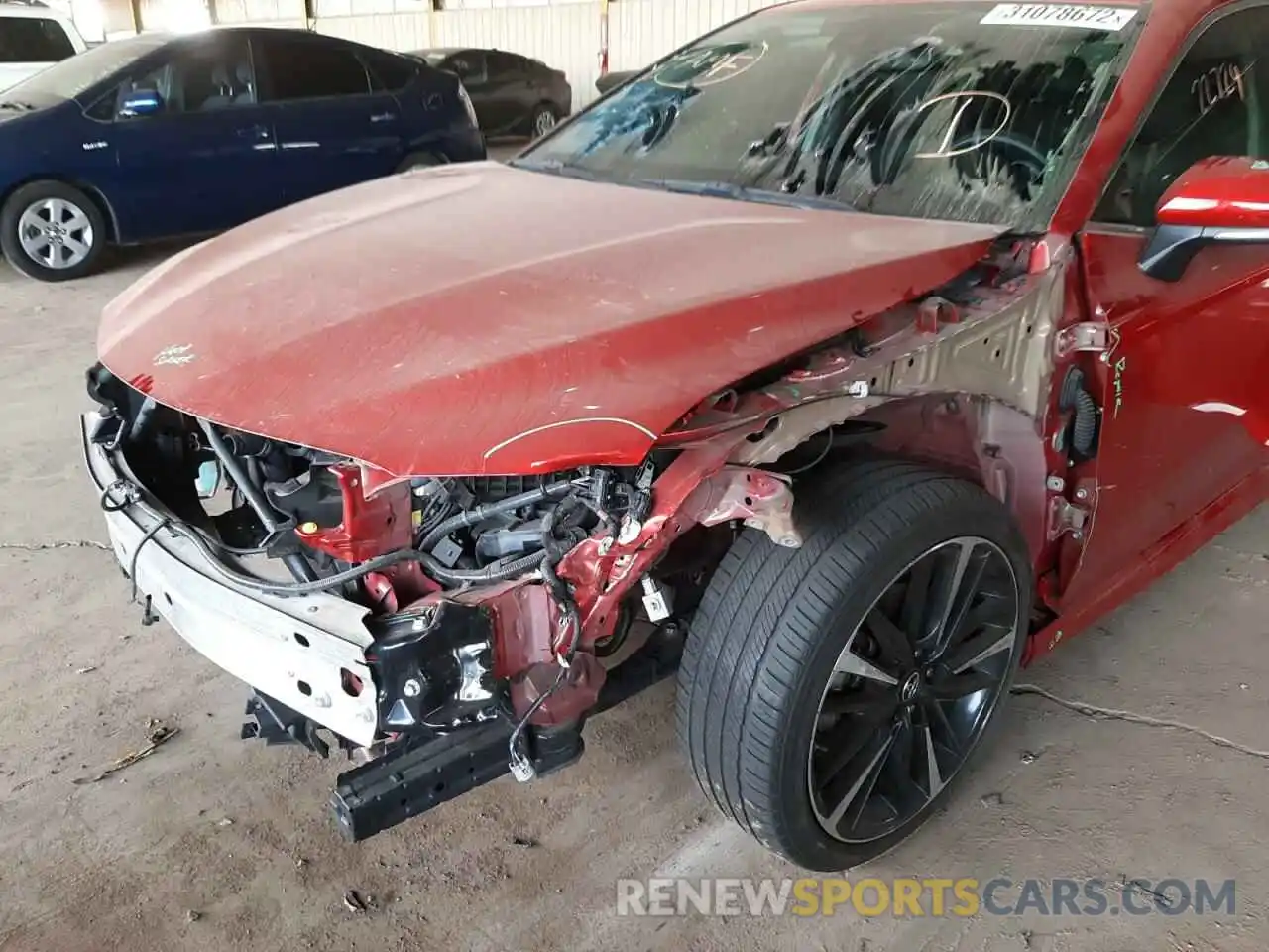 9 Photograph of a damaged car 4T1B61HK7KU235862 TOYOTA CAMRY 2019