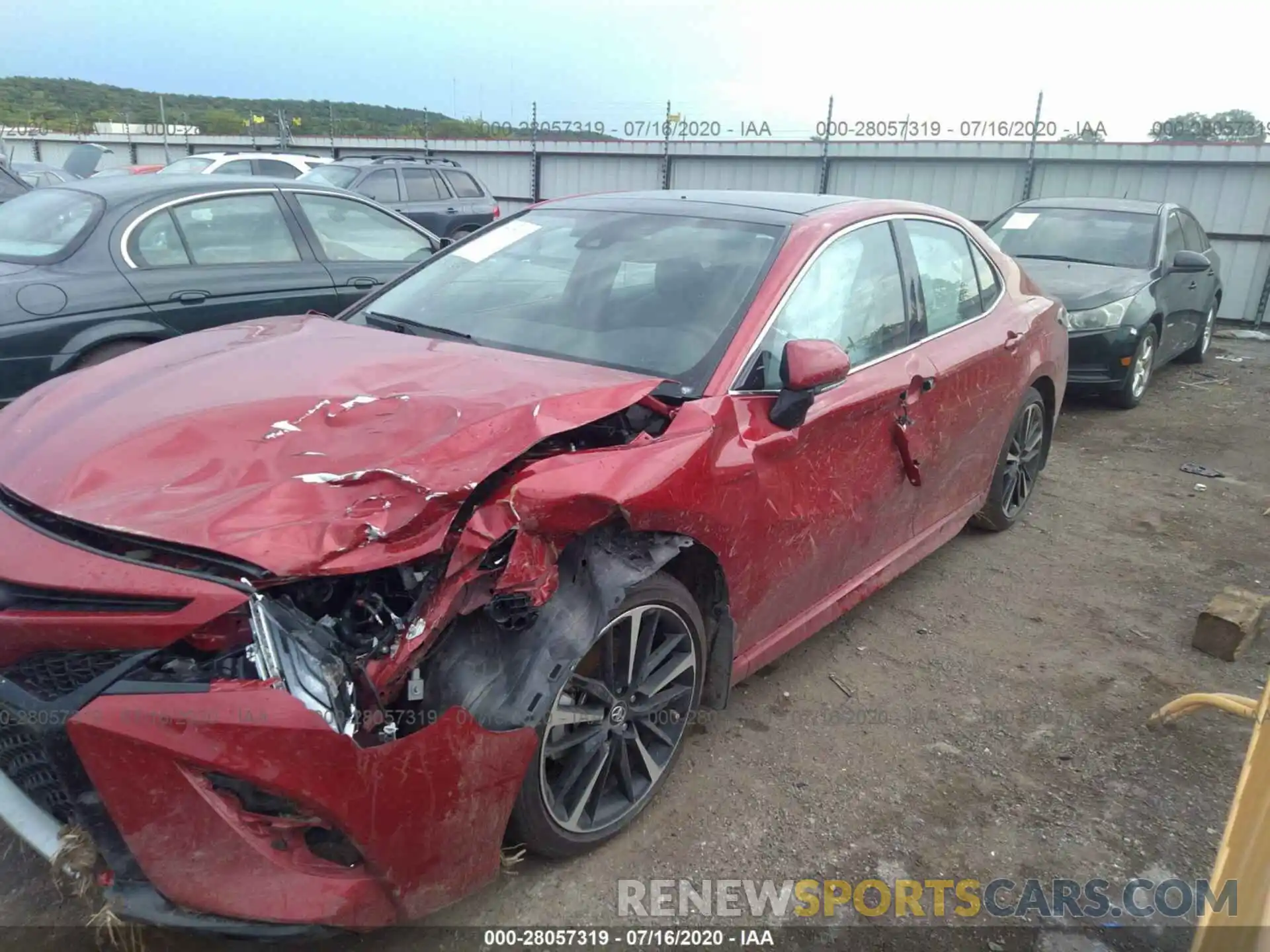 6 Photograph of a damaged car 4T1B61HK7KU236641 TOYOTA CAMRY 2019