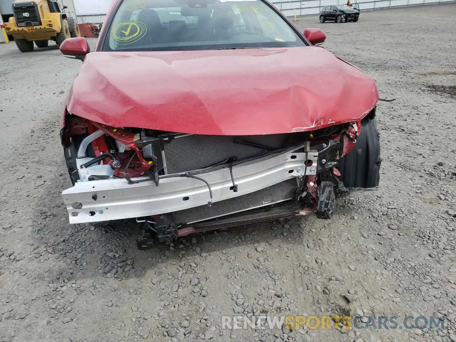 9 Photograph of a damaged car 4T1B61HK7KU257893 TOYOTA CAMRY 2019