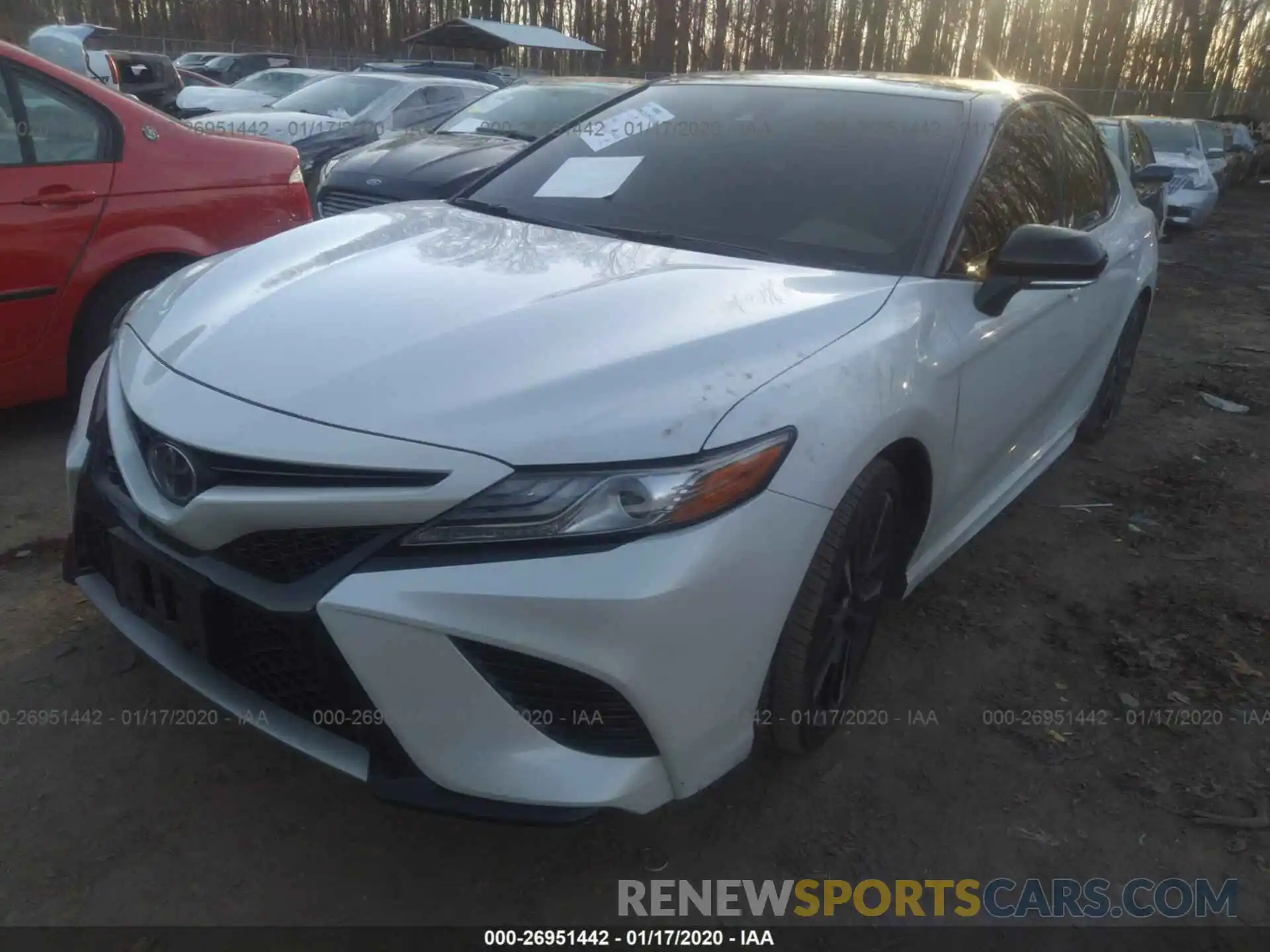 2 Photograph of a damaged car 4T1B61HK7KU259076 TOYOTA CAMRY 2019