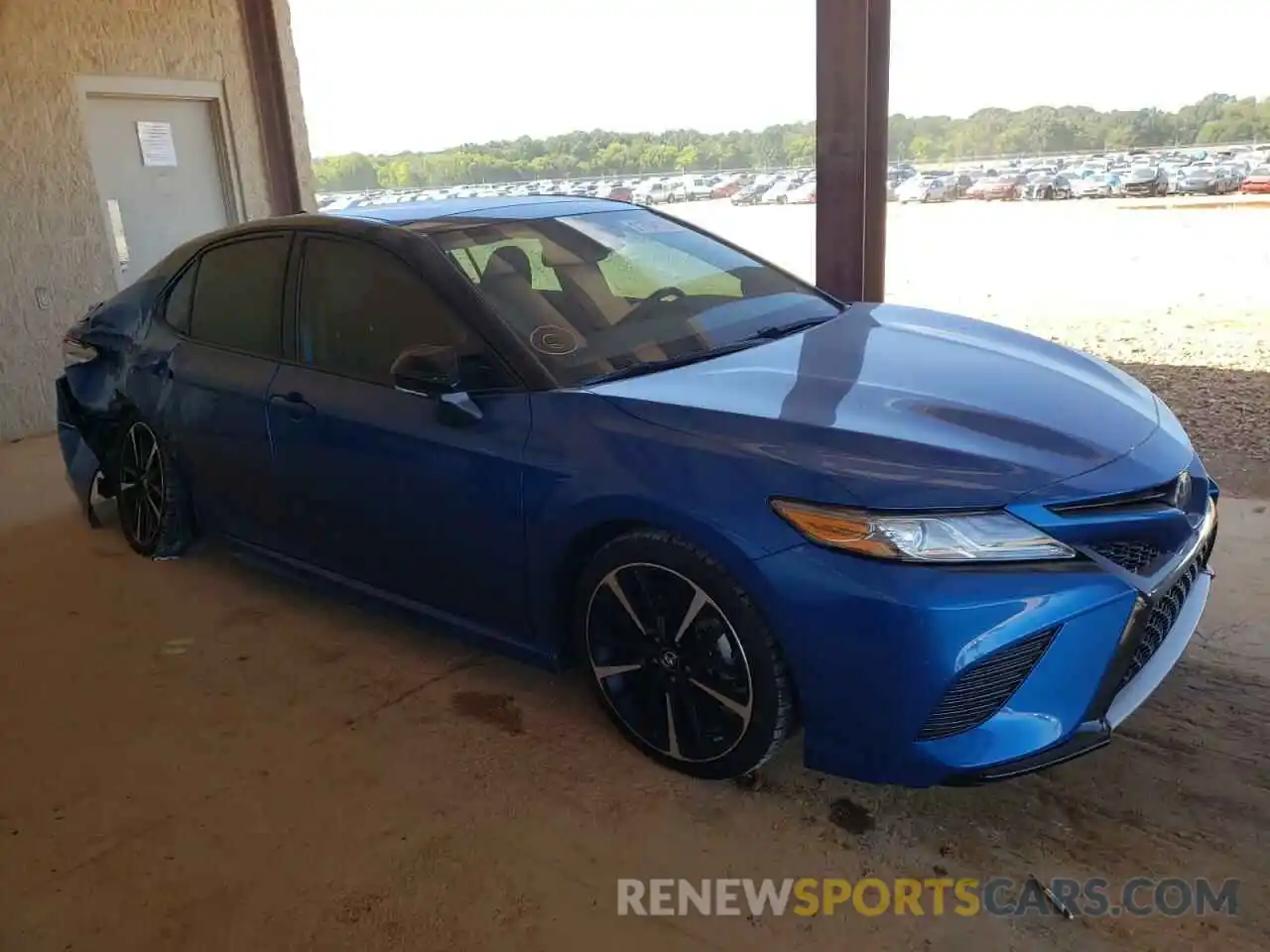 1 Photograph of a damaged car 4T1B61HK7KU259207 TOYOTA CAMRY 2019