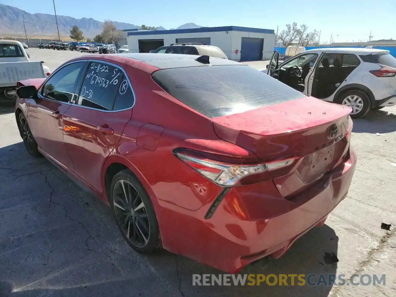 3 Photograph of a damaged car 4T1B61HK7KU271325 TOYOTA CAMRY 2019