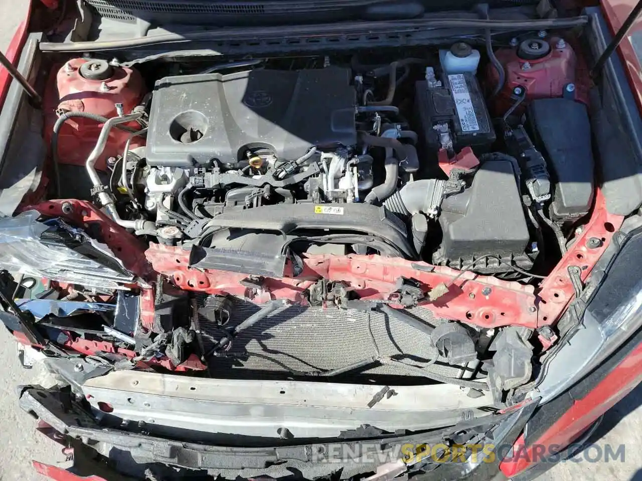 7 Photograph of a damaged car 4T1B61HK7KU271325 TOYOTA CAMRY 2019