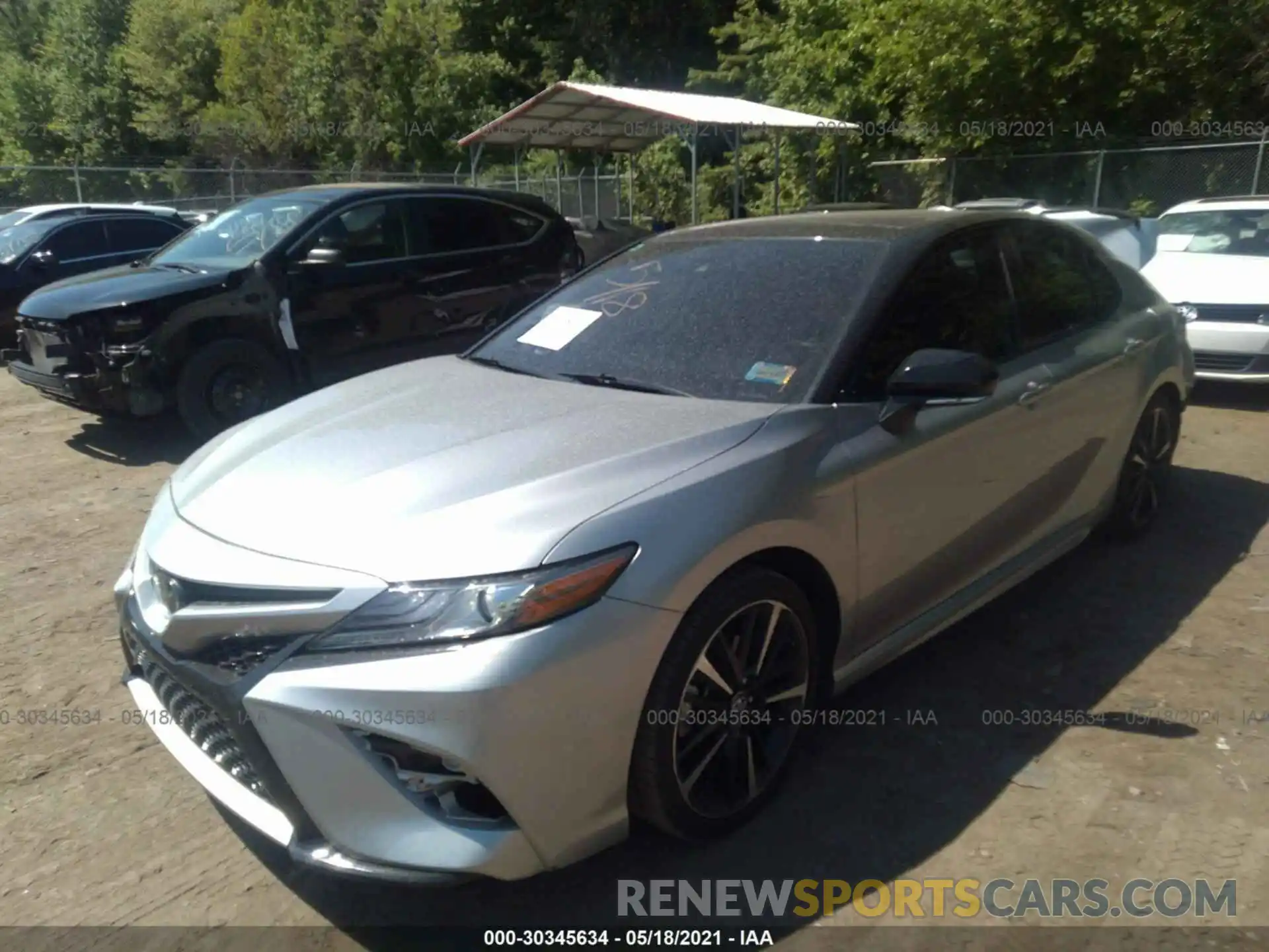 2 Photograph of a damaged car 4T1B61HK7KU273141 TOYOTA CAMRY 2019