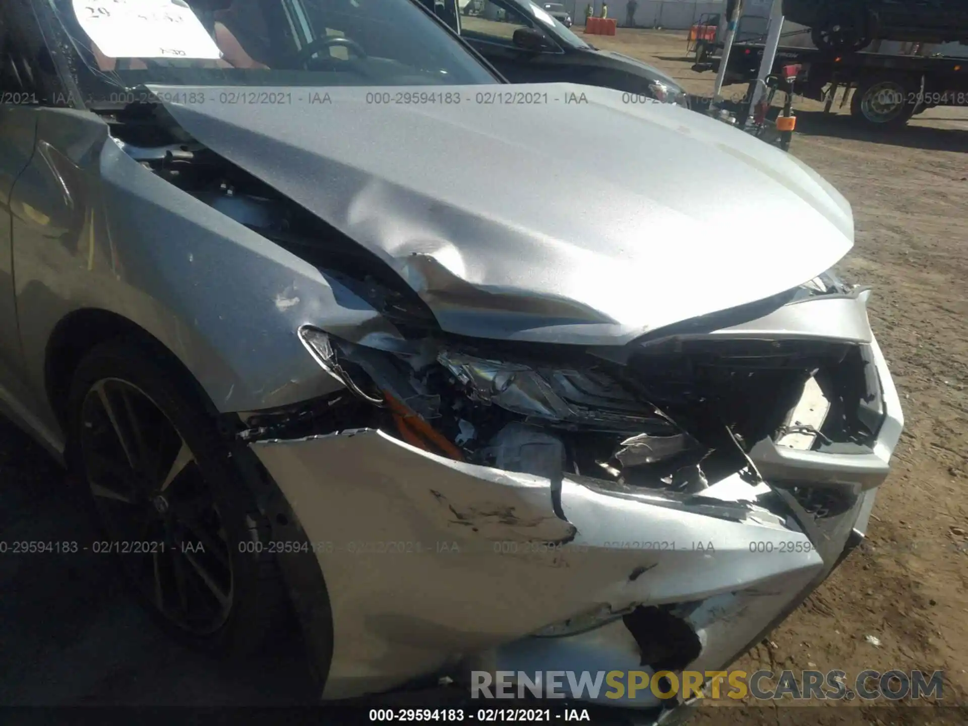 6 Photograph of a damaged car 4T1B61HK7KU274984 TOYOTA CAMRY 2019