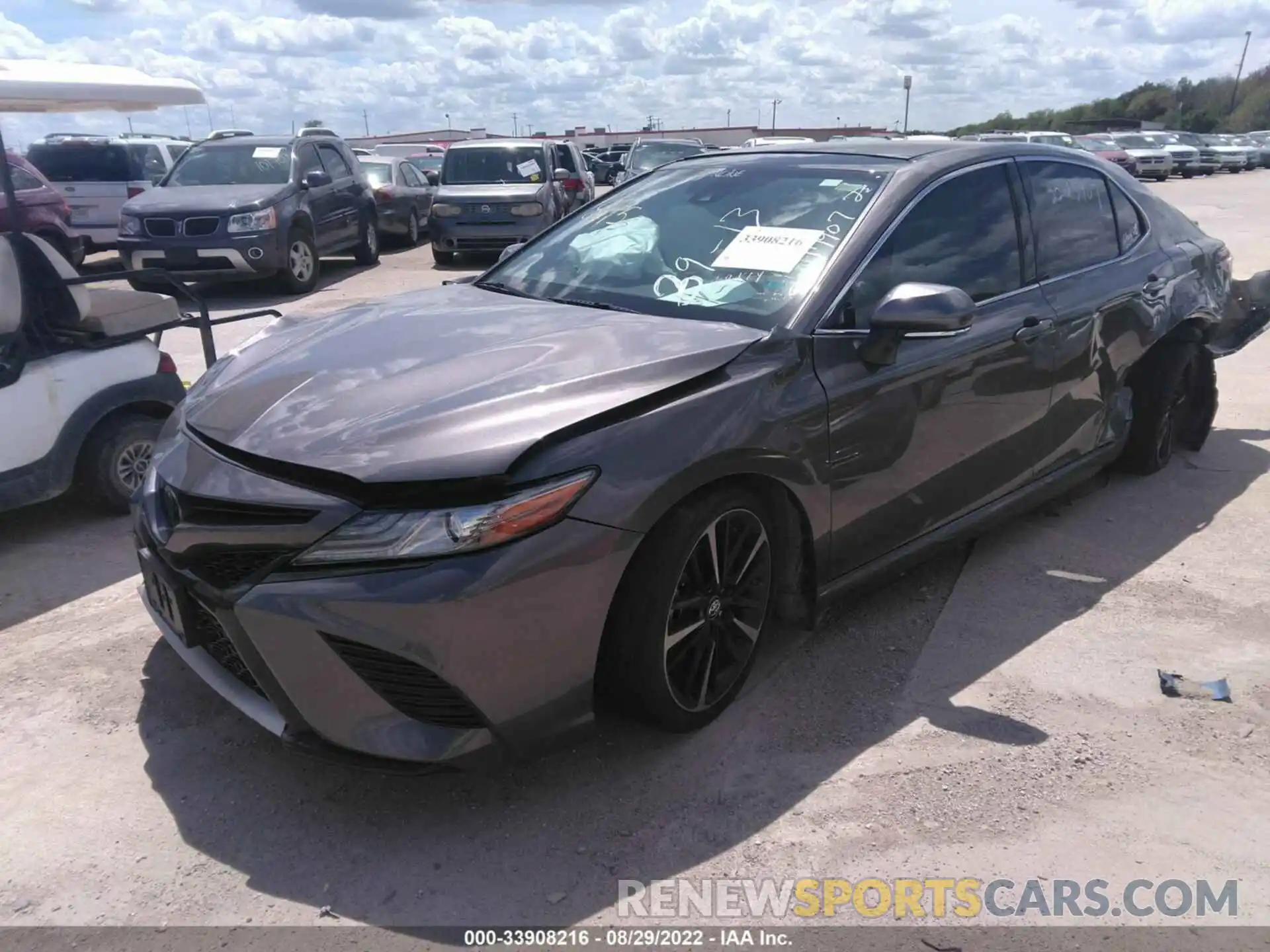 2 Photograph of a damaged car 4T1B61HK7KU276542 TOYOTA CAMRY 2019