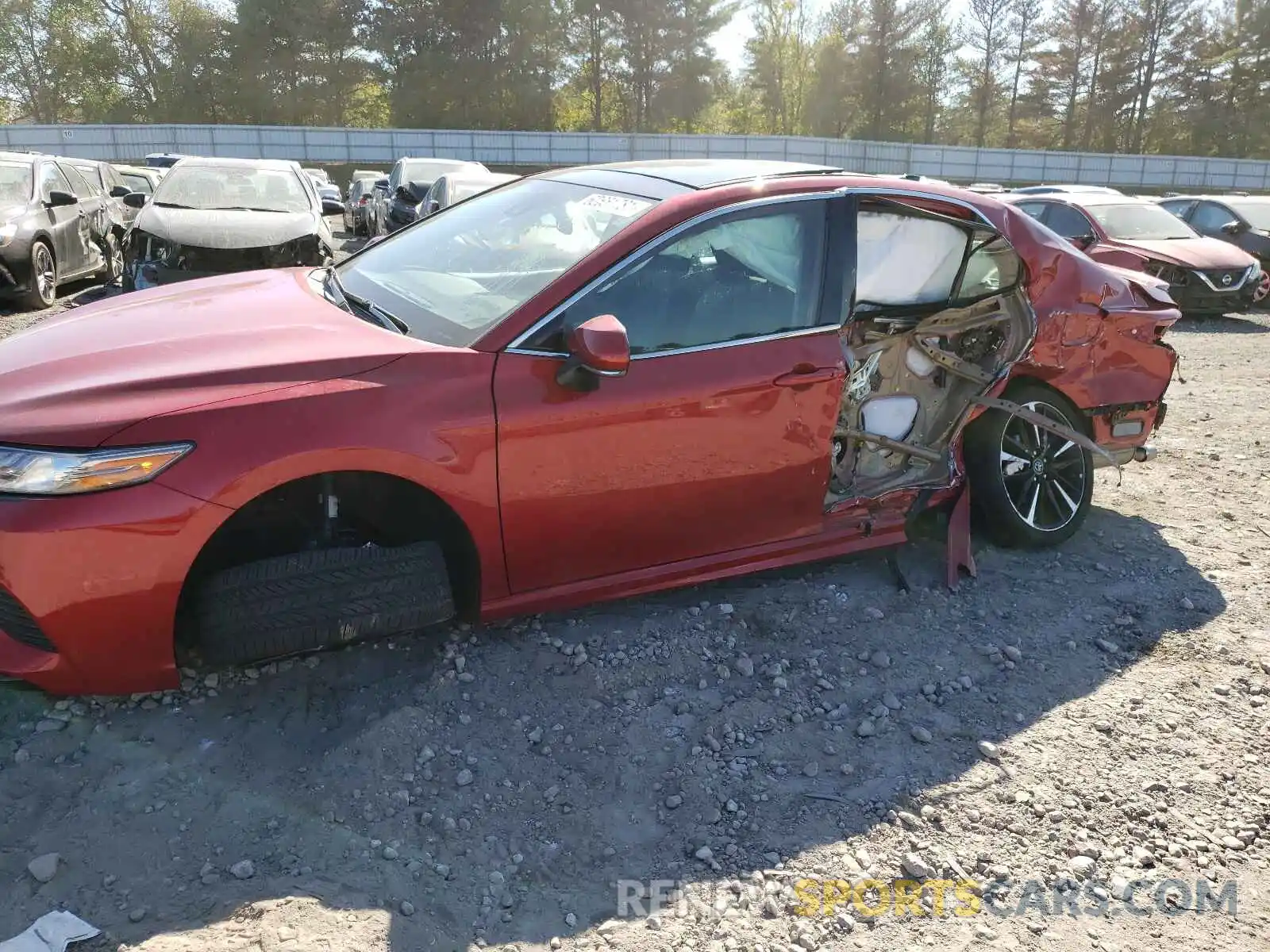 9 Photograph of a damaged car 4T1B61HK7KU279070 TOYOTA CAMRY 2019