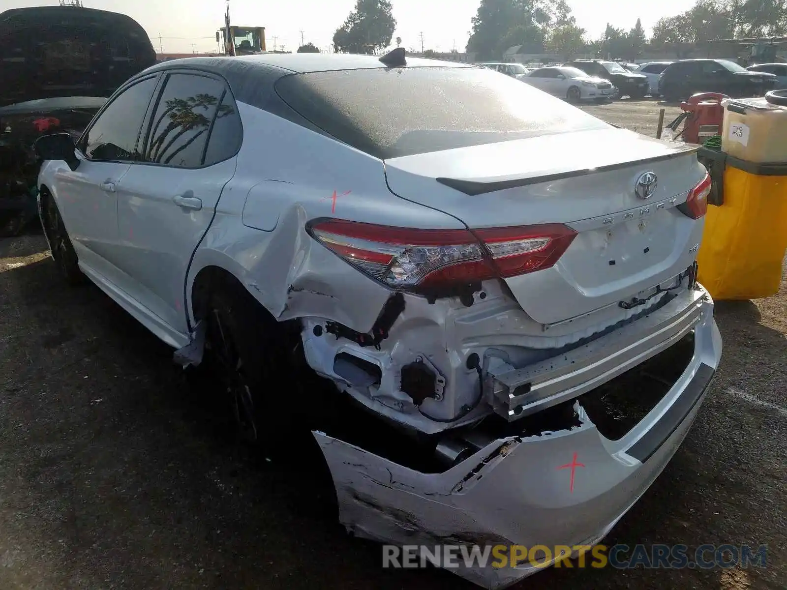 3 Photograph of a damaged car 4T1B61HK7KU281451 TOYOTA CAMRY 2019