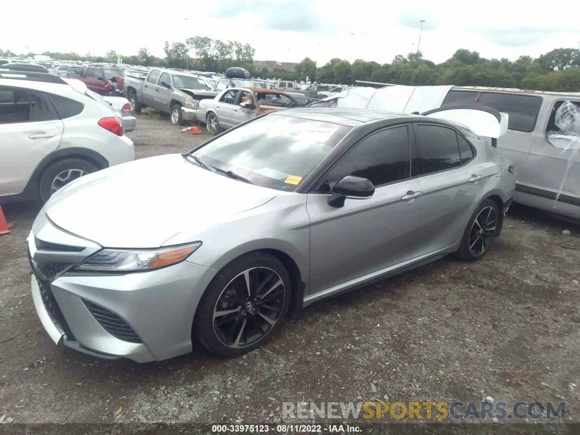 2 Photograph of a damaged car 4T1B61HK7KU286004 TOYOTA CAMRY 2019