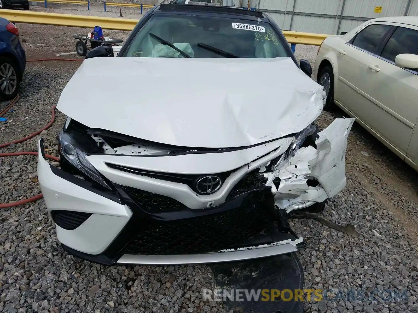 7 Photograph of a damaged car 4T1B61HK7KU287105 TOYOTA CAMRY 2019