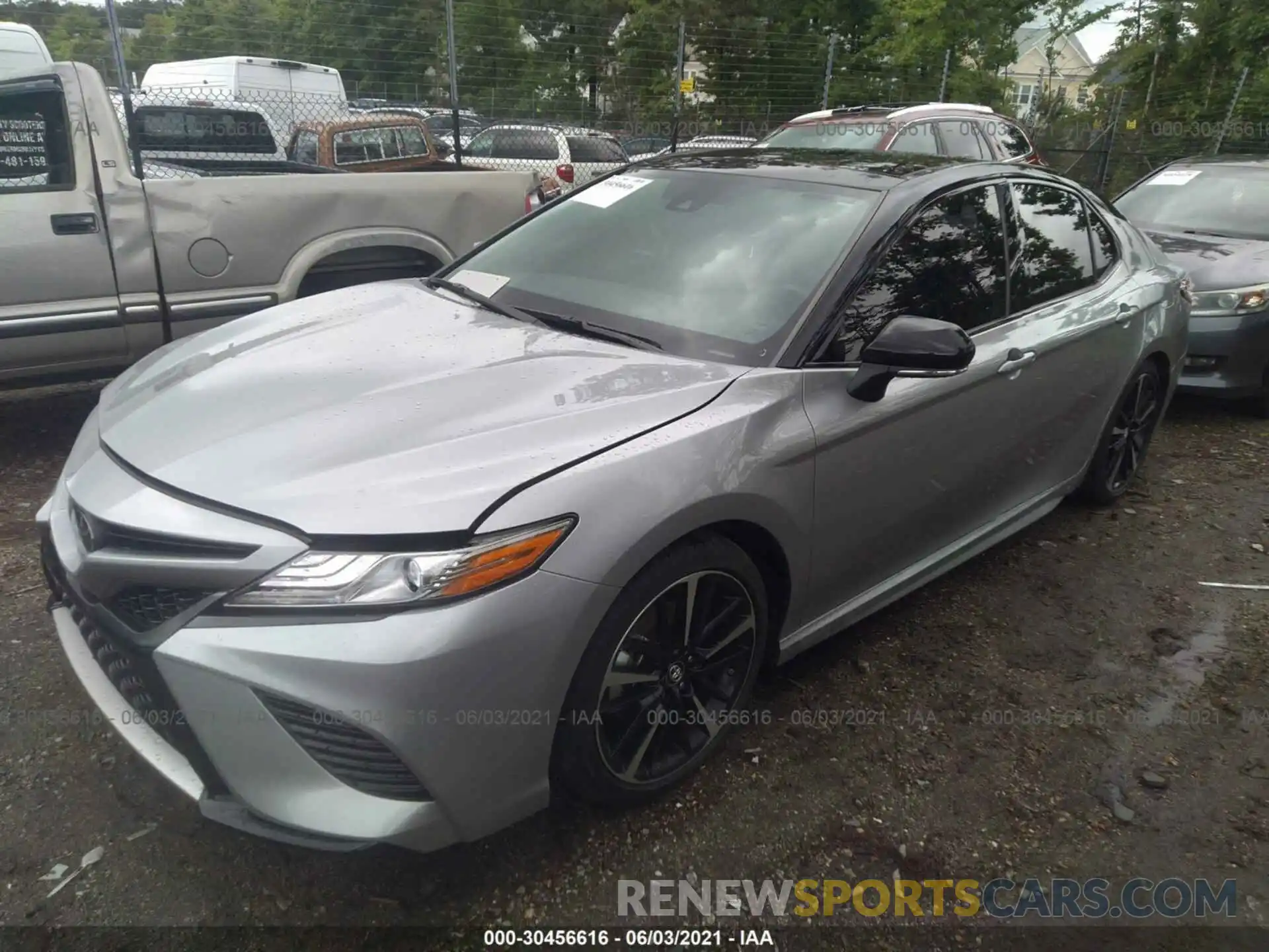 2 Photograph of a damaged car 4T1B61HK7KU289873 TOYOTA CAMRY 2019