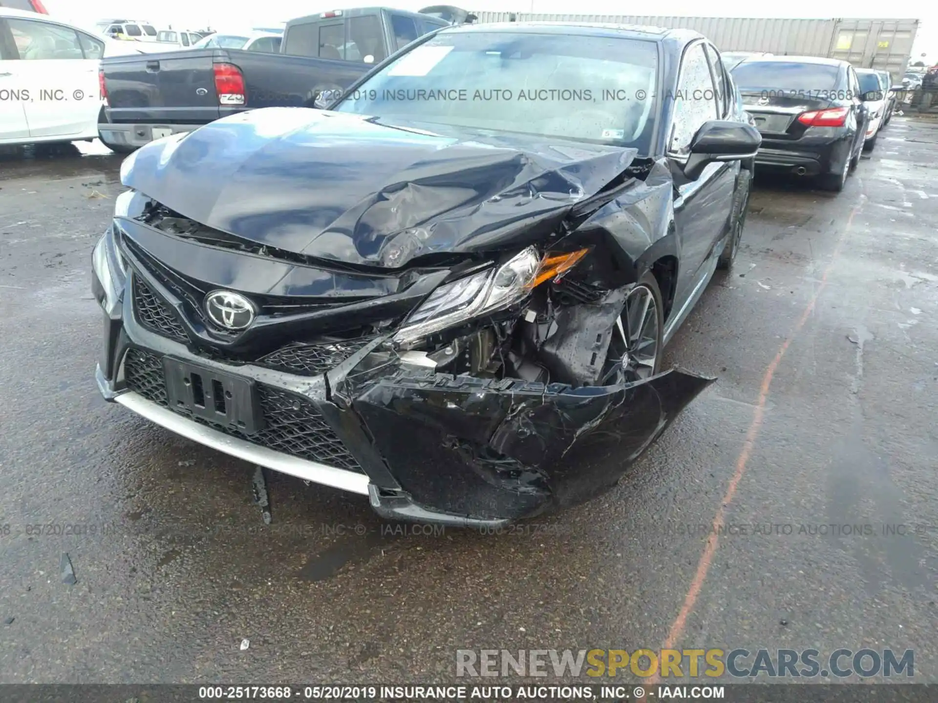 6 Photograph of a damaged car 4T1B61HK7KU698939 TOYOTA CAMRY 2019