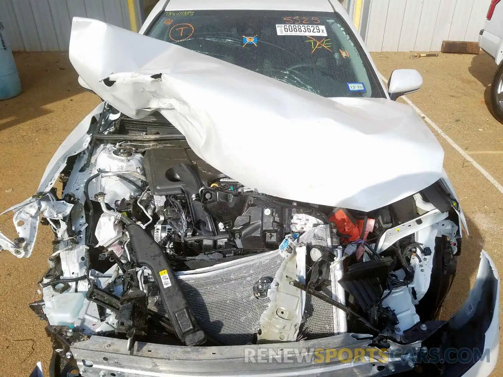 7 Photograph of a damaged car 4T1B61HK7KU725525 TOYOTA CAMRY 2019