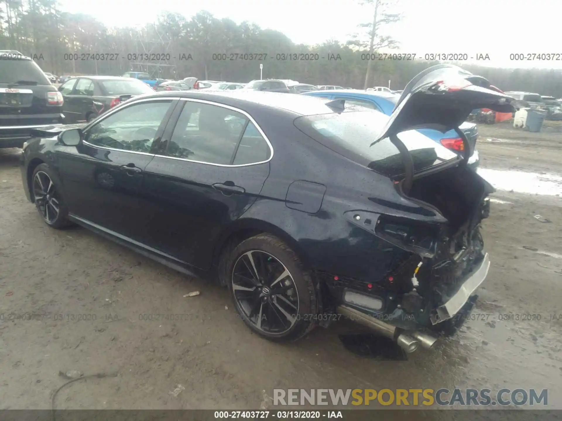 3 Photograph of a damaged car 4T1B61HK7KU731857 TOYOTA CAMRY 2019