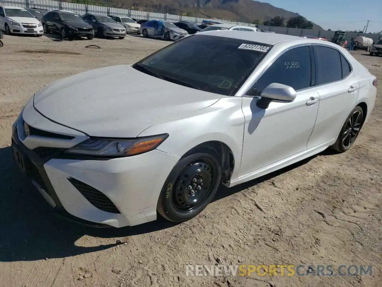 2 Photograph of a damaged car 4T1B61HK7KU738825 TOYOTA CAMRY 2019