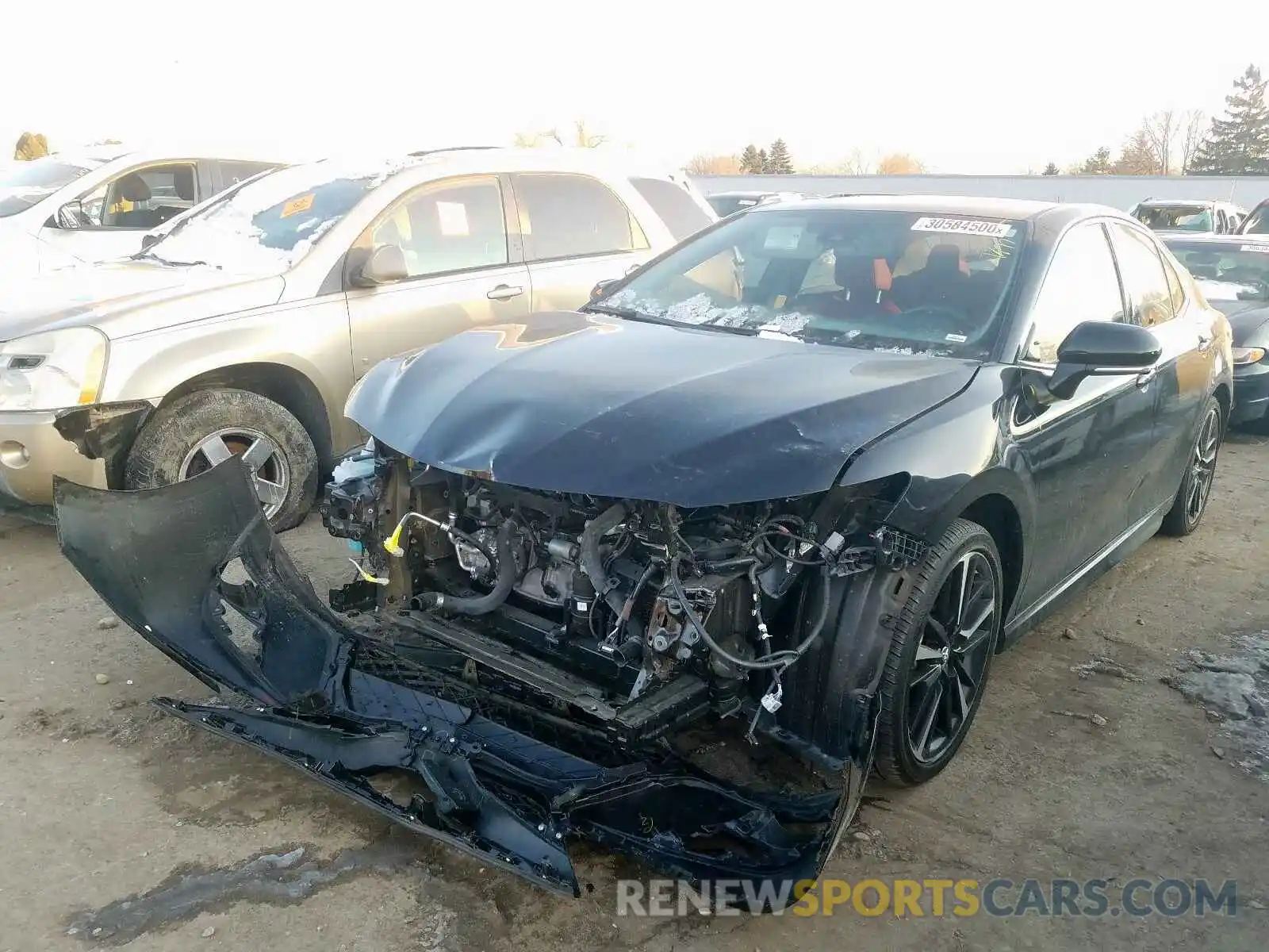 2 Photograph of a damaged car 4T1B61HK7KU753177 TOYOTA CAMRY 2019