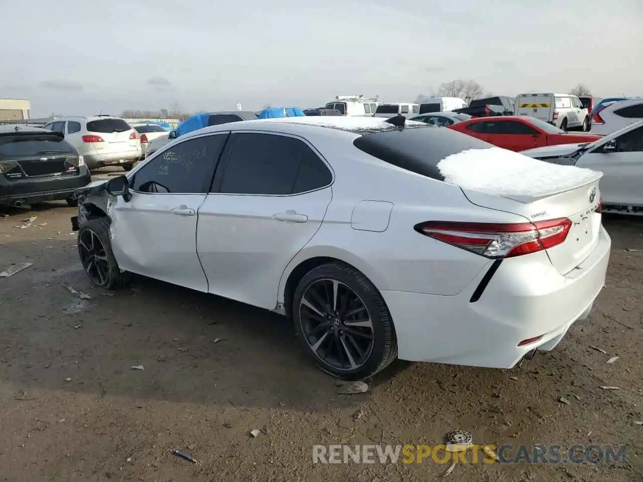 2 Photograph of a damaged car 4T1B61HK7KU763515 TOYOTA CAMRY 2019